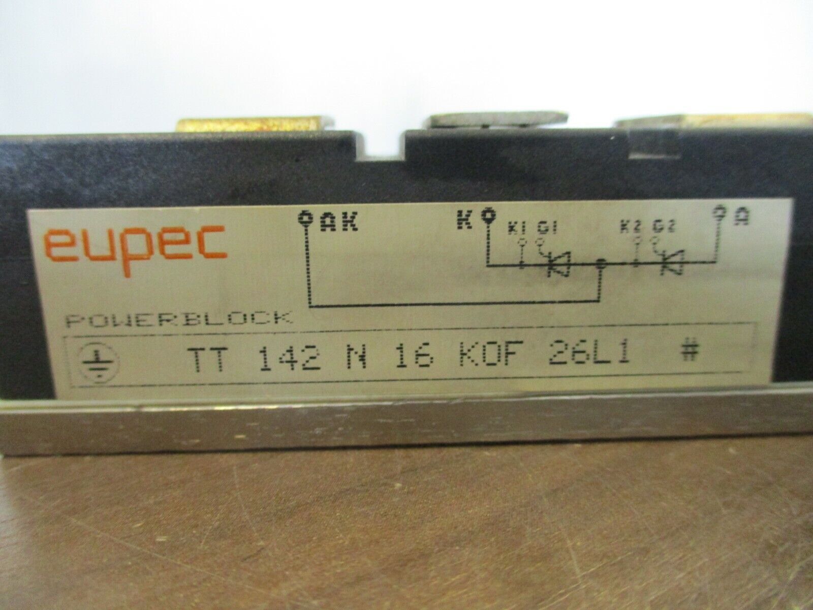 Eupec Powerblock TT 142 N 16 KOF 26L1 Used
