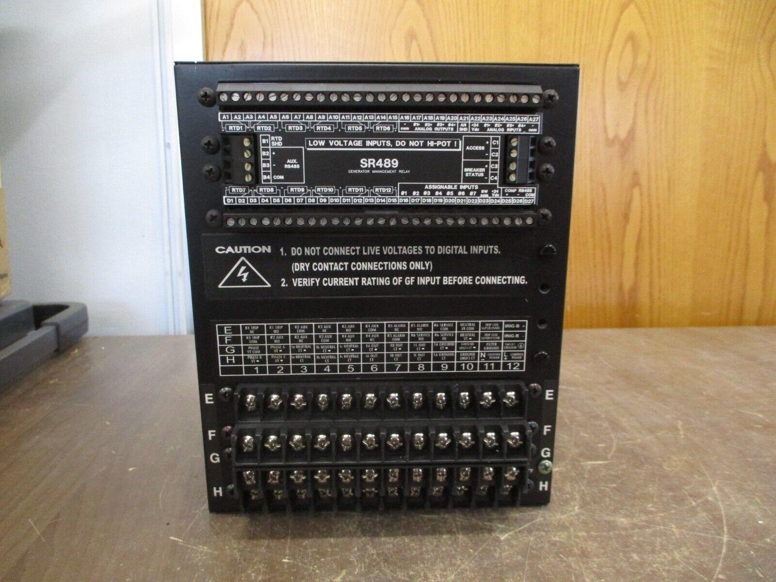 GE SR489 Generator Management Relay 489P5HIA20 New Surplus