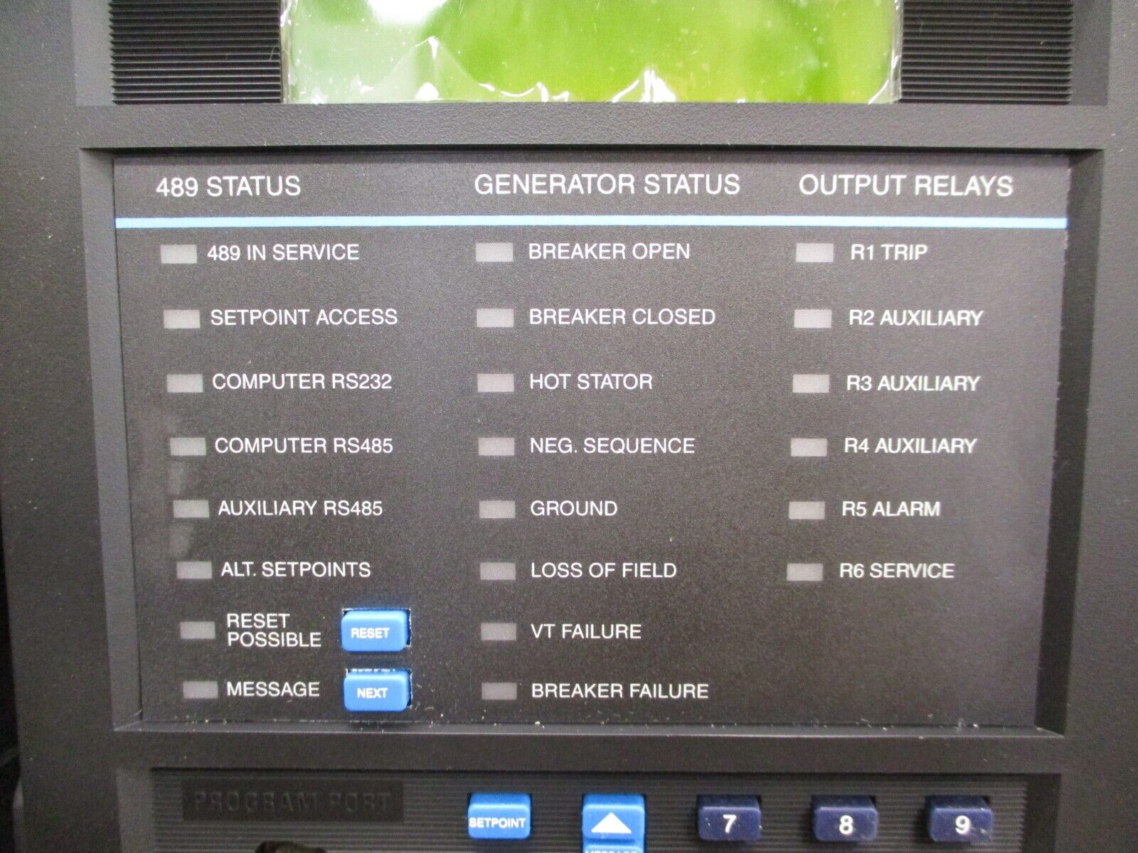 GE SR489 Generator Management Relay 489P5HIA20 New Surplus