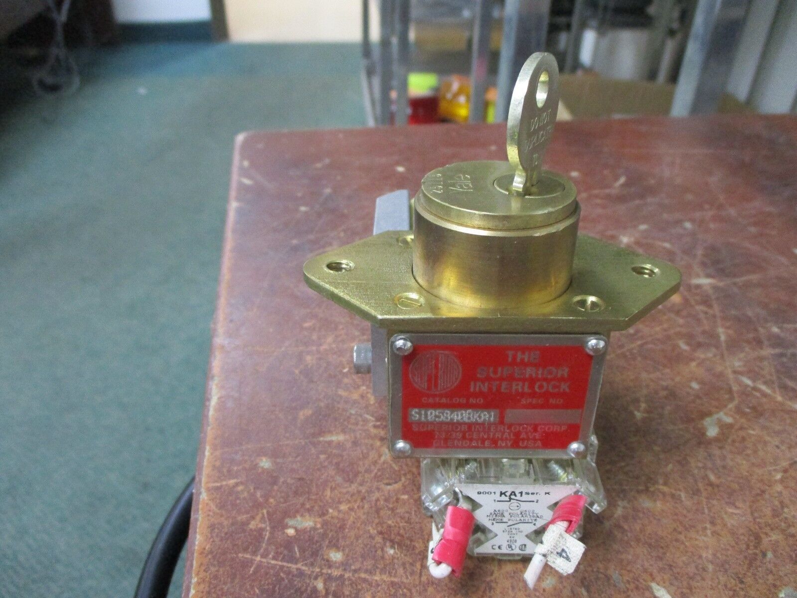 Superior Electrical Interlock S105840BKA1 120V 60Hz Used