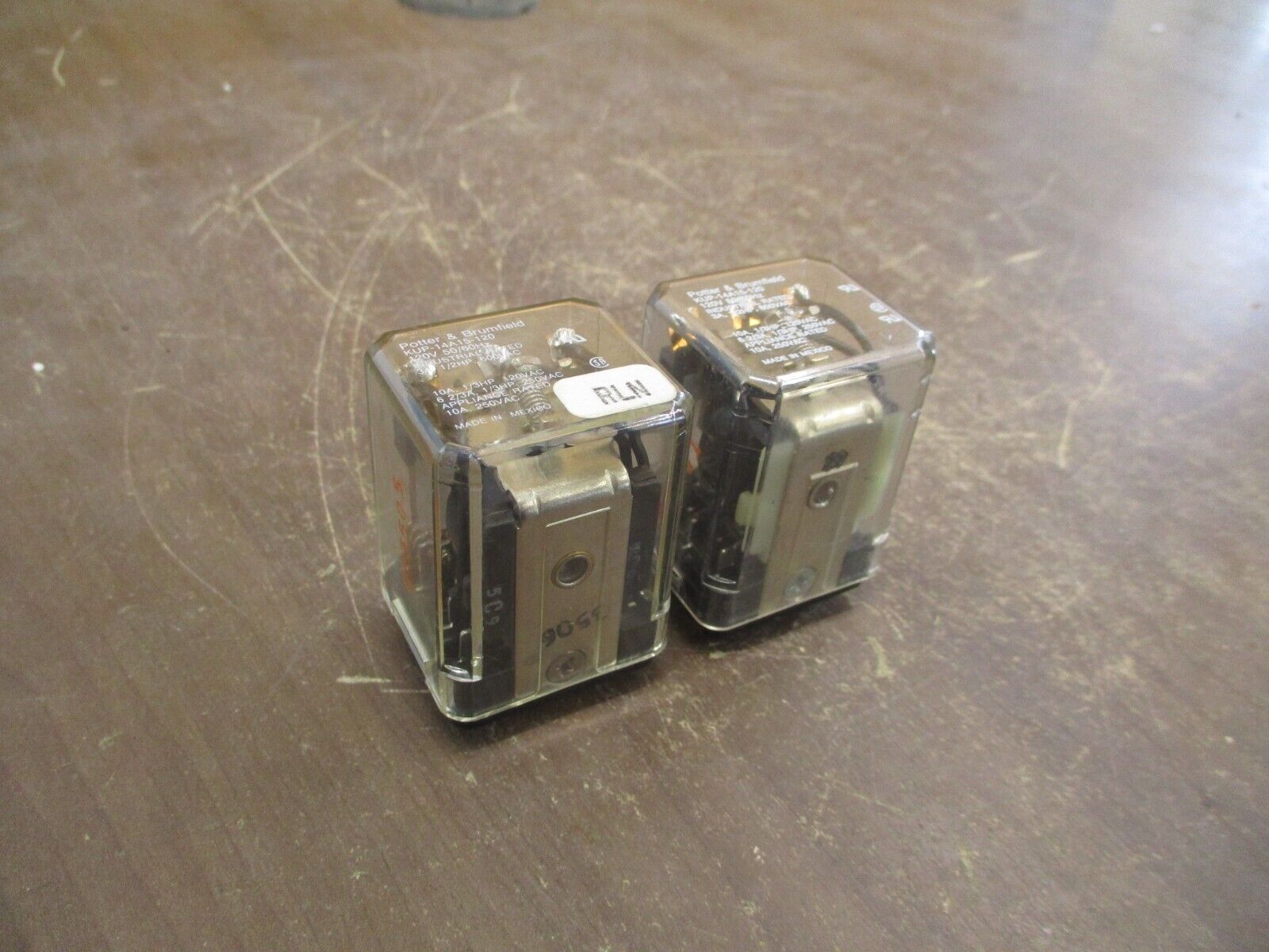 Potter & Brumfield Relay KUP-14A15-120 120V Coil *Lot of 2* Used