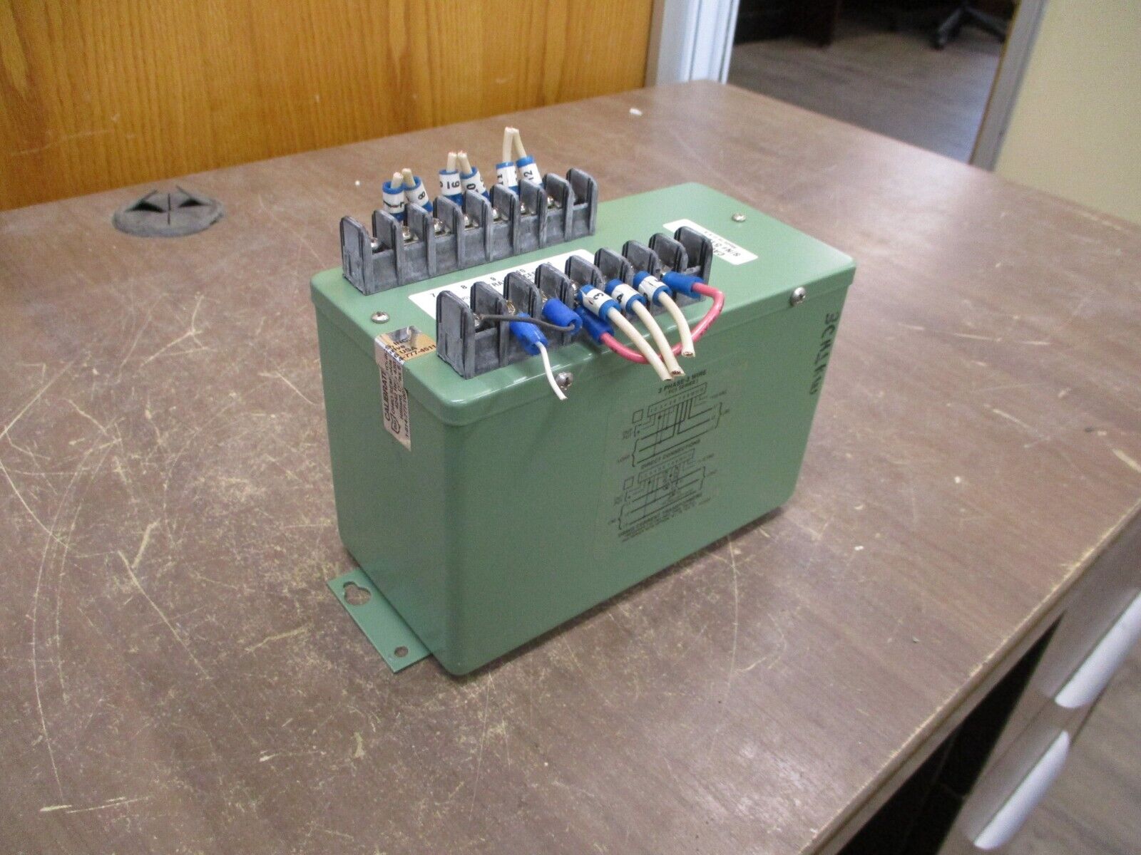 Ohio Semitronics Transducer PC5-006E 0-600V 0-5A 3Ph 3W Used