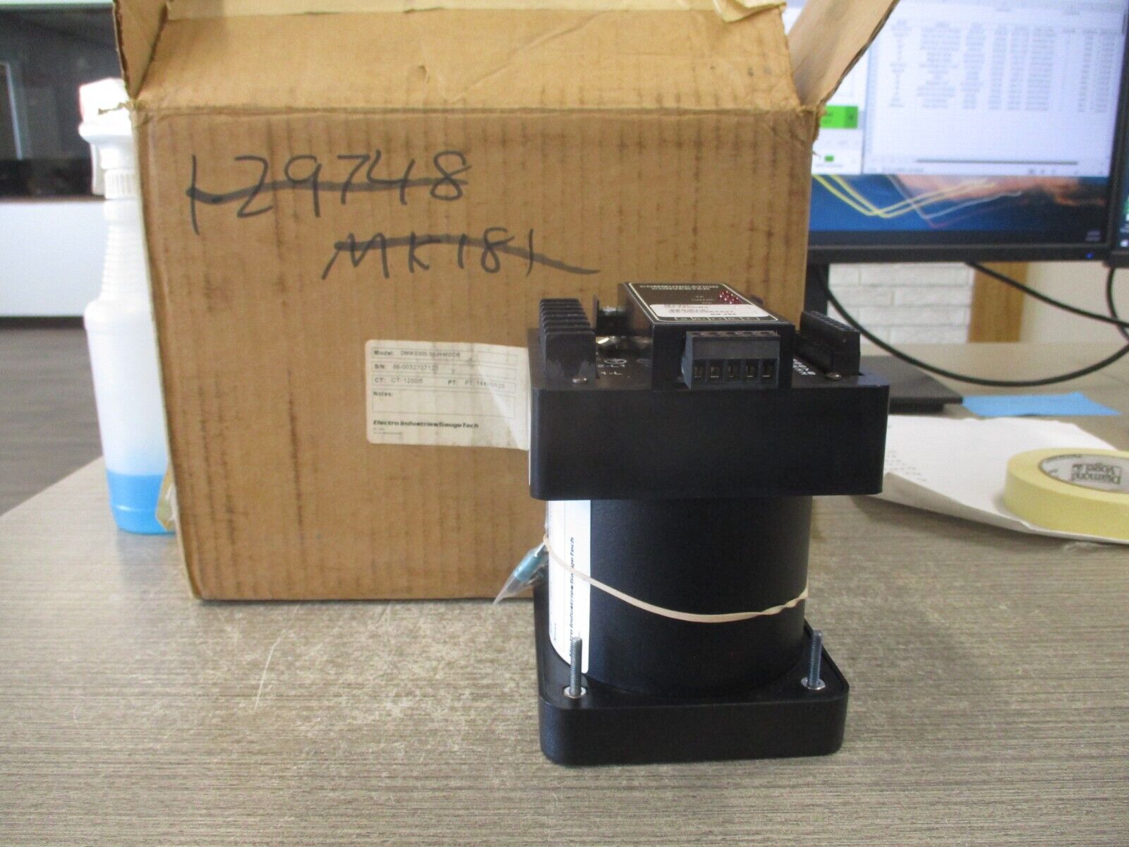 Electro Industries/GaugeTech Power Meter DMMS300-3E-H-MODR