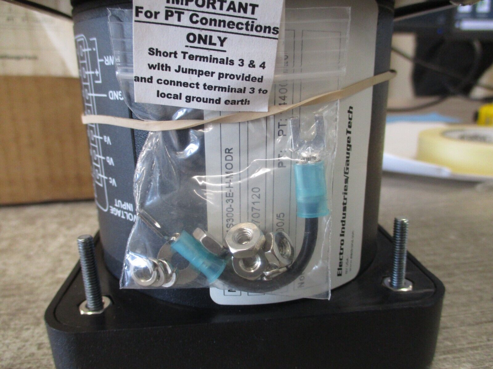 Electro Industries/GaugeTech Power Meter DMMS300-3E-H-MODR