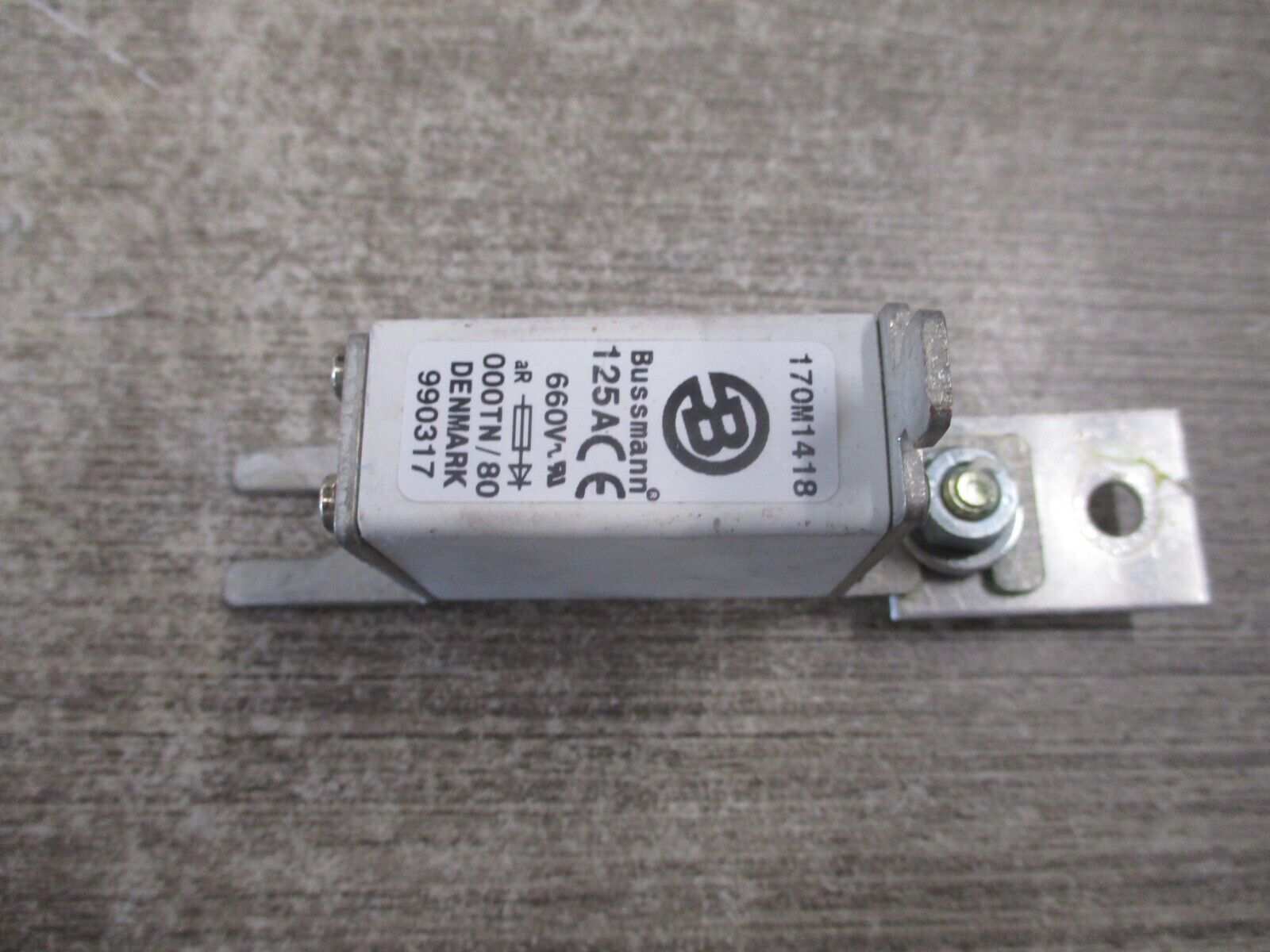 Bussmann Fuse 170M1418 125A 660V Used