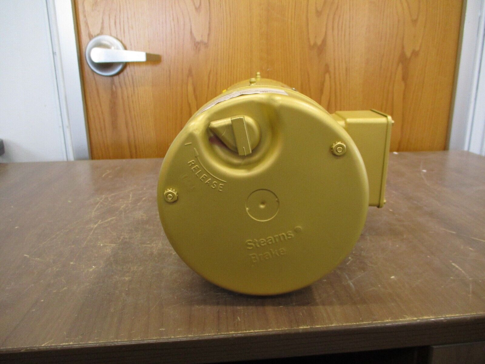 Baldor AC Motor w/ Brake EBM3157T 2HP 1800RPM 230/460V 5.8/2.9A 3Ph 60Hz Used