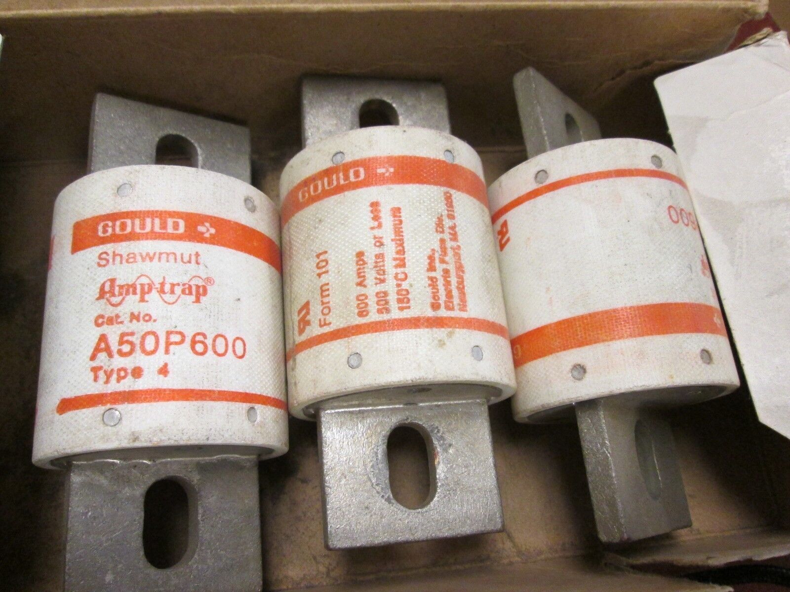 Ferraz Shawmut A50P 600 Amptrap Fuse 600A 500V Lot of 3 New