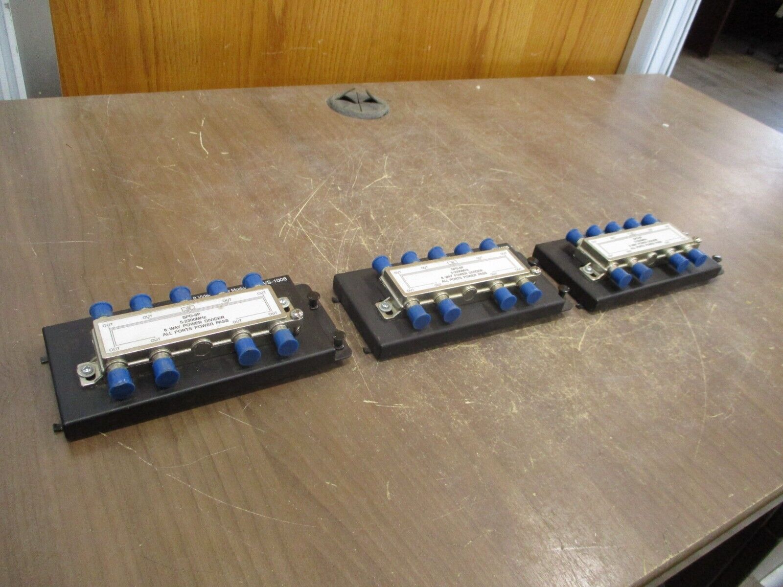 Liberty AV 1 to 8 Video Splitter Module HVS-1008 5-2300MHz *Lot of 3* Used