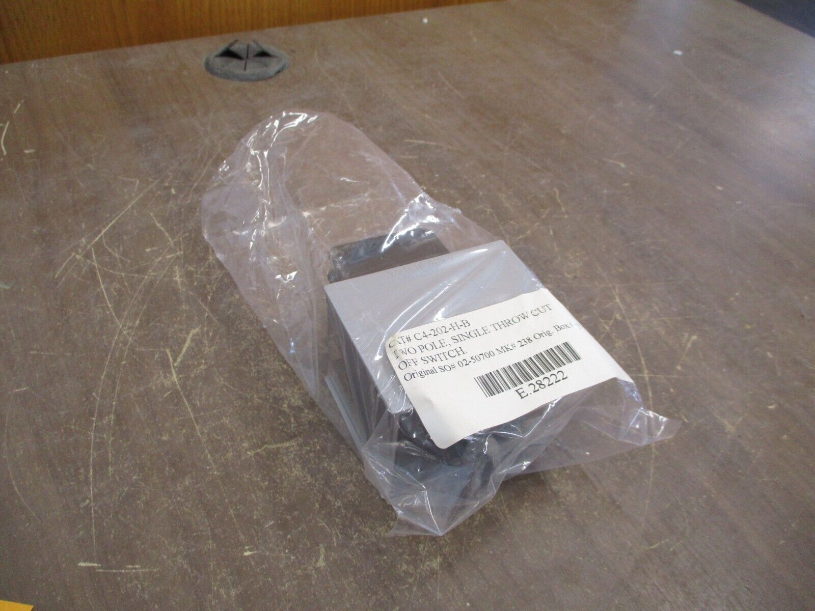States Cut Off Switch C4-202-H-B 2P *No Box* New Surplus
