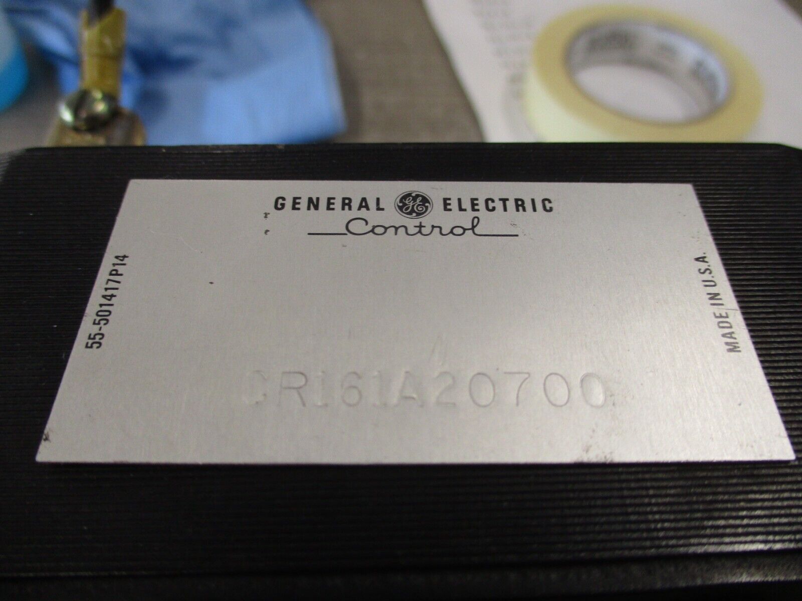 GE Contactor CR161A20700 460V Coil Used