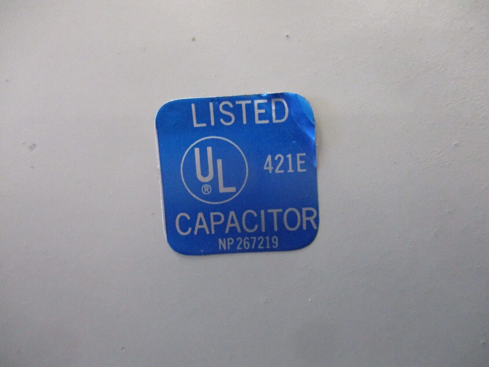 GE Dielektrol Capacitor 55L345KD 20 KVAR 480V 60Hz 3Ph Used