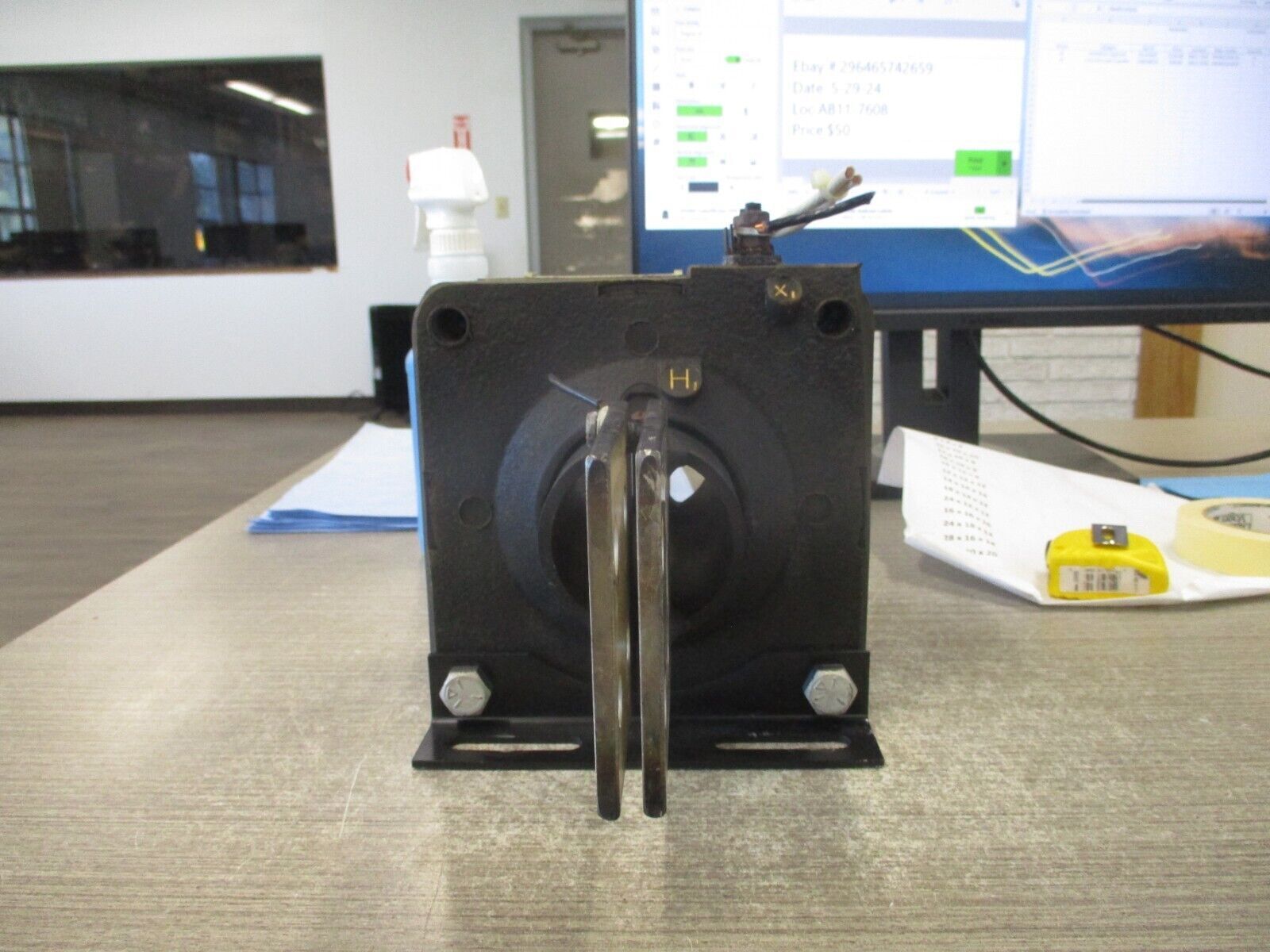 GE Type JCL-0 Current Transformer 750X28G15 Ratio 2000:5A 10KV BIL 50-60Hz