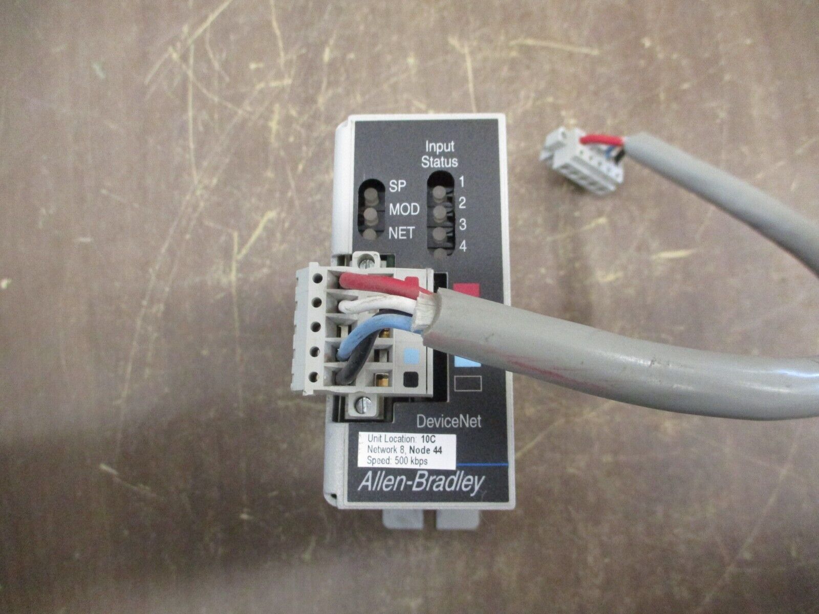 Allen-Bradley DeviceNet Comm Module 2100-GK61 FRN: 2.080 Series A w/ Cable Used