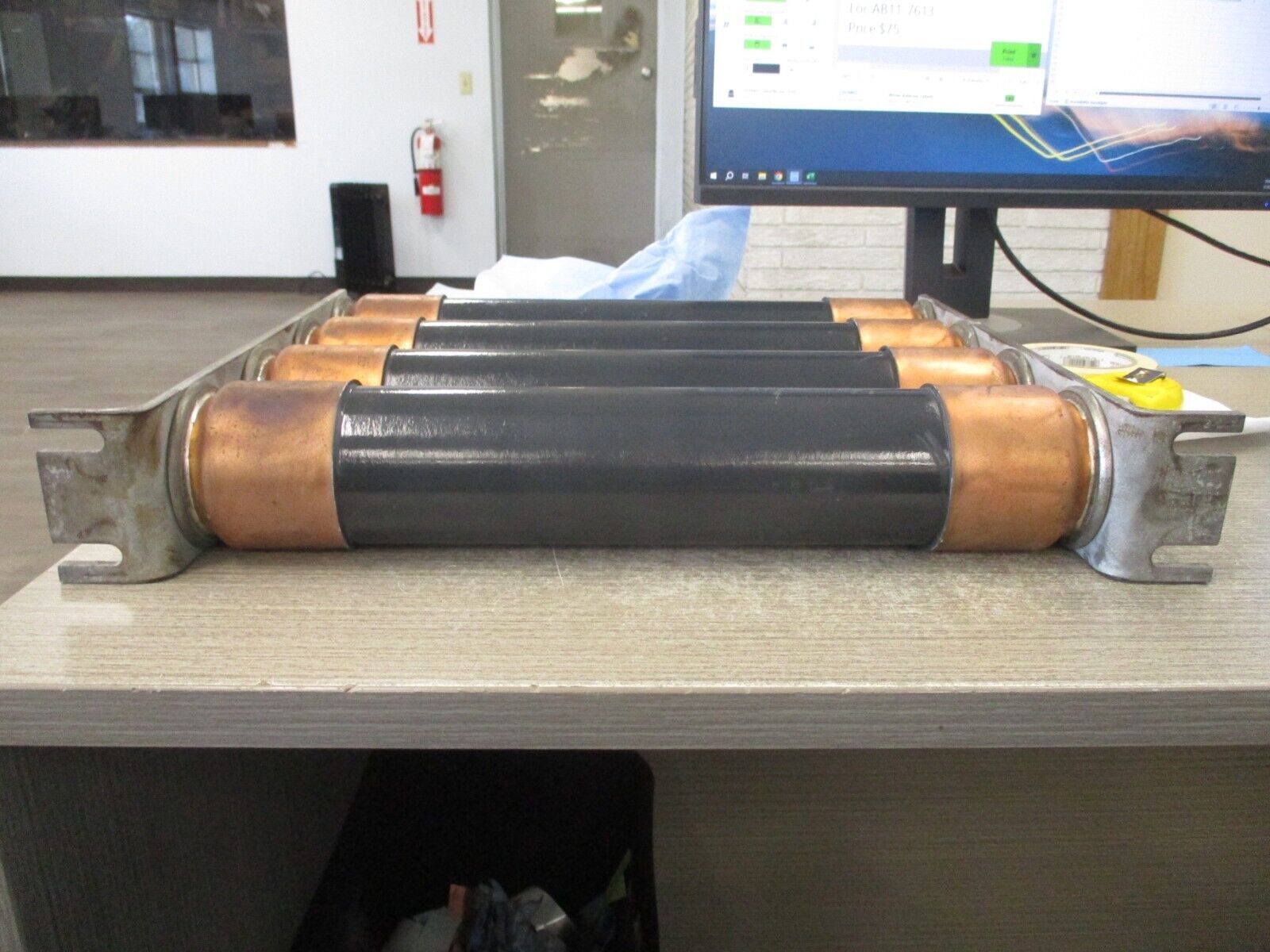 GE Type EJO-1 Fuse 9F62 KCB600 5.5kV 600A 60Hz Used