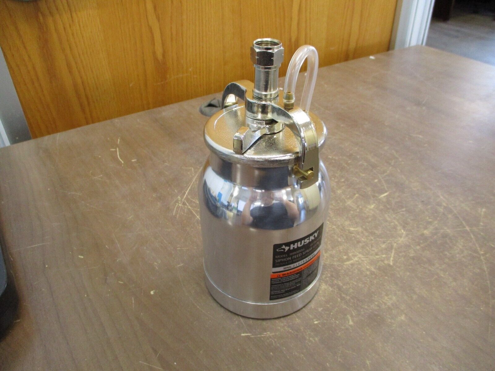 Husky Siphon Feed Spray Gun Tank H4930SSG 45PSI Max *No Box* New Surplus