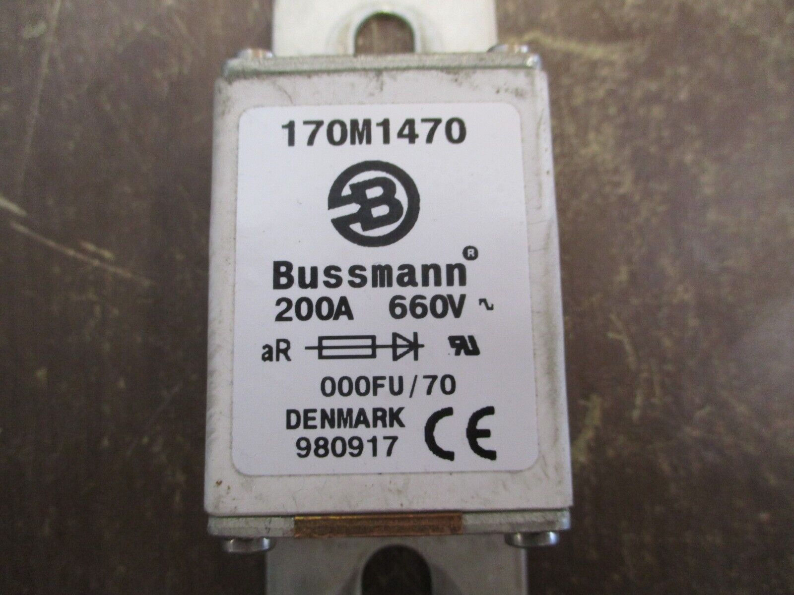 Bussmann Fuse 170M1470 200A 660V Used