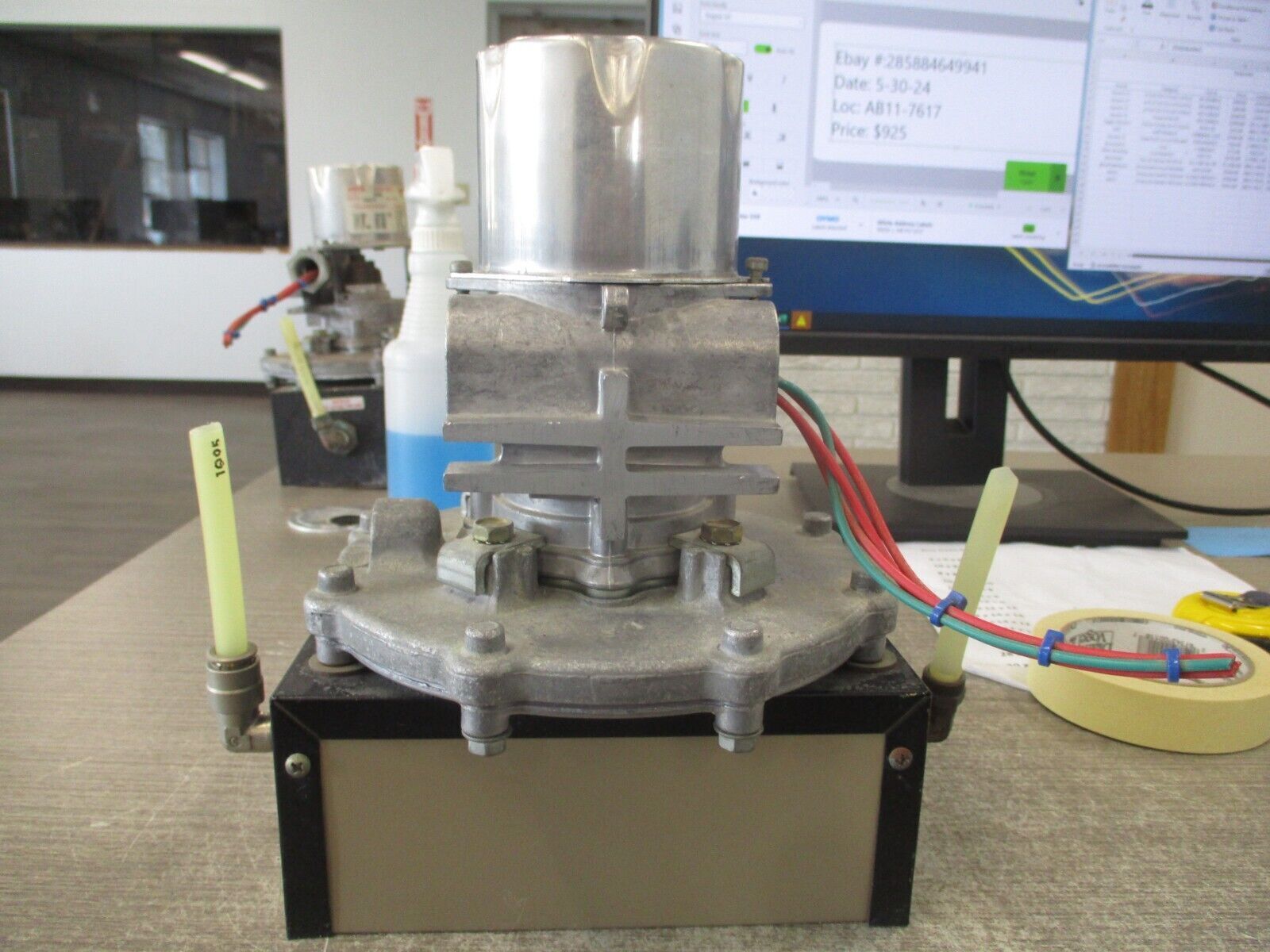 ASCO Tri Point Pressure Switch W/Level Control SC20D/TB0511 Flow: 1-1.5 S.C.F.H.