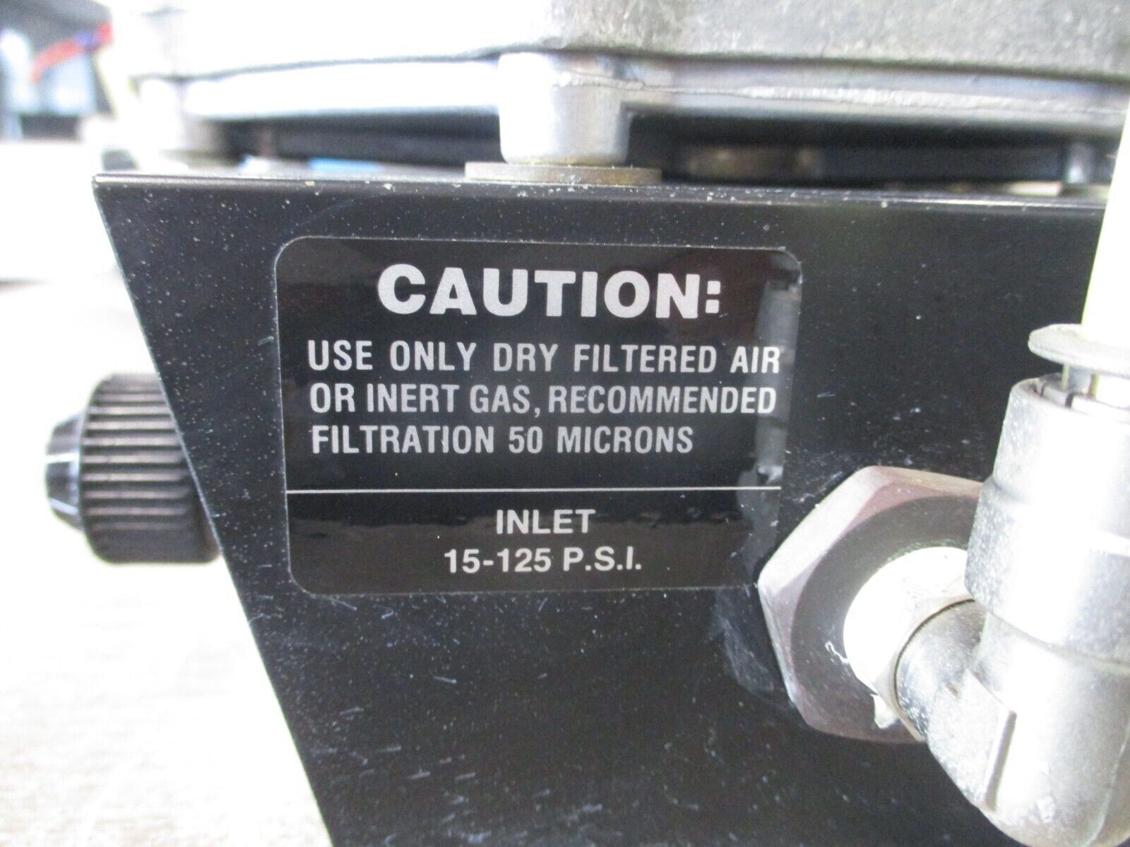 ASCO Tri Point Pressure Switch W/Level Control SC20D/TB0511 Flow: 1-1.5 S.C.F.H.