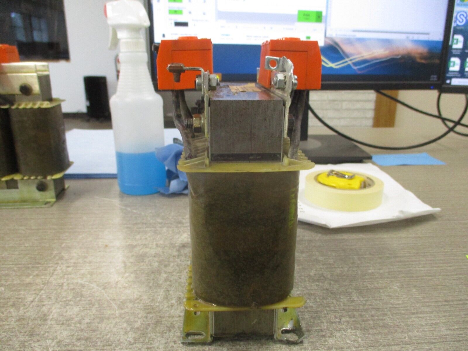 Lenze Line Reactor EZN3A0150H024 1.5mH 3Ph *Broken Terminal* *Bent Ground*