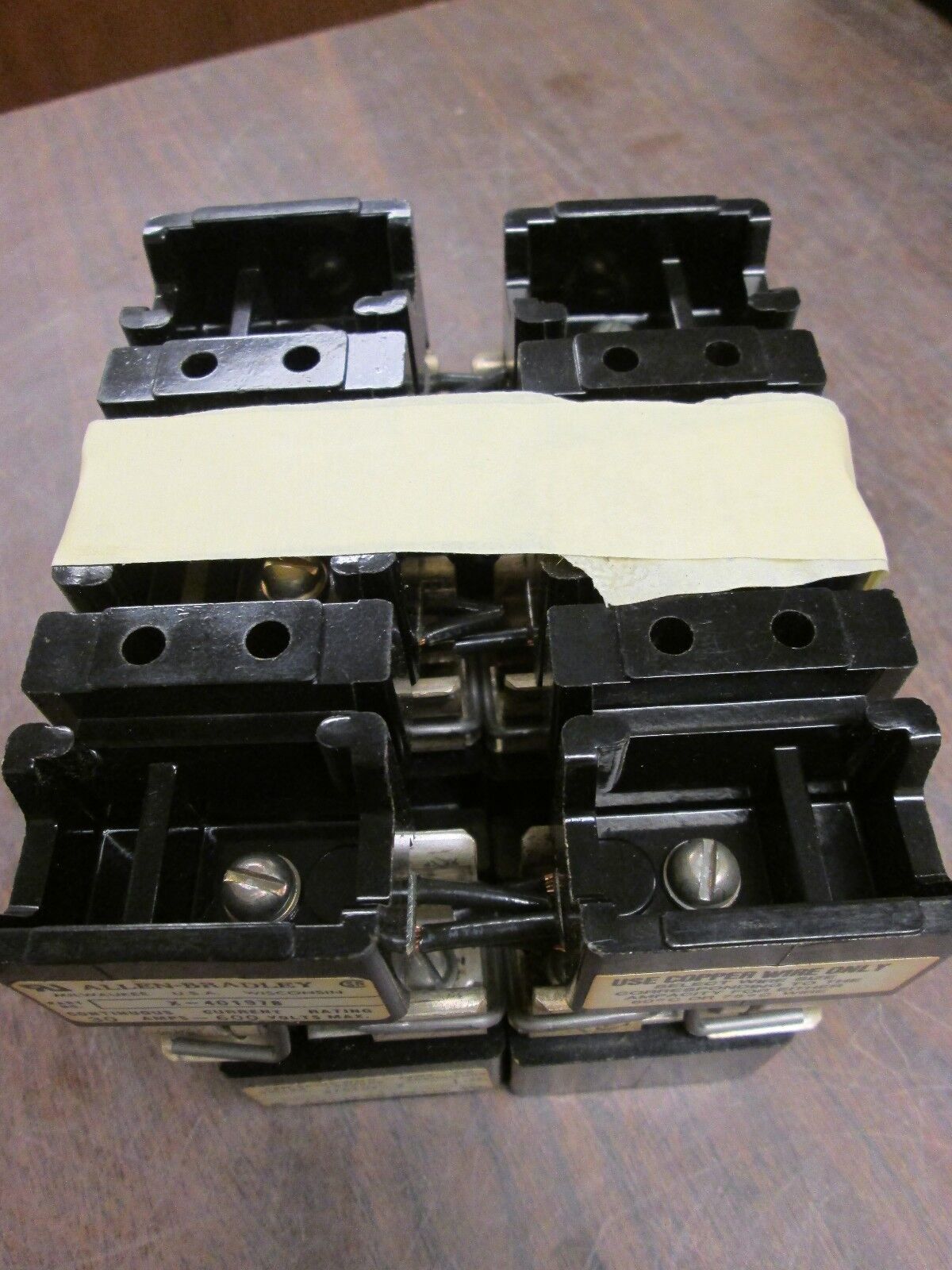 Allen-Bradley Fuse Holder X-401978 600V 30A *Lot of 2 sets* Used
