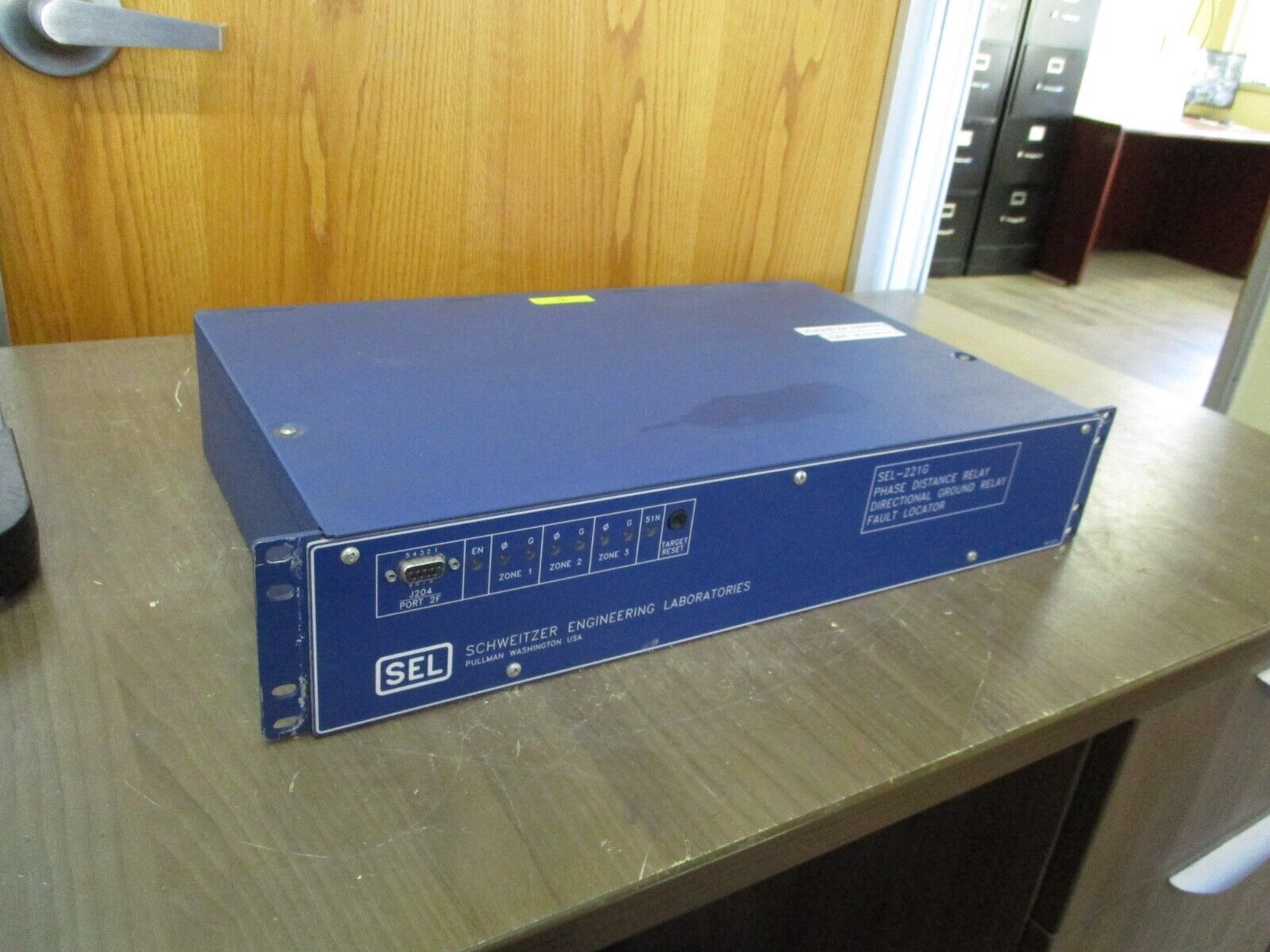 SEL SEL-221G Phase Distance / Directional Ground Relay & Fault Locator 24VDC 14W