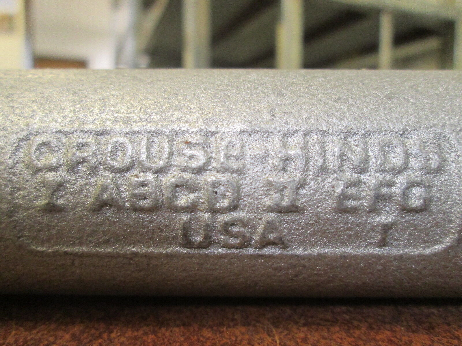 Crouse-Hinds Explosion Proof Conduit Seal 1 ABCD II EFG Used