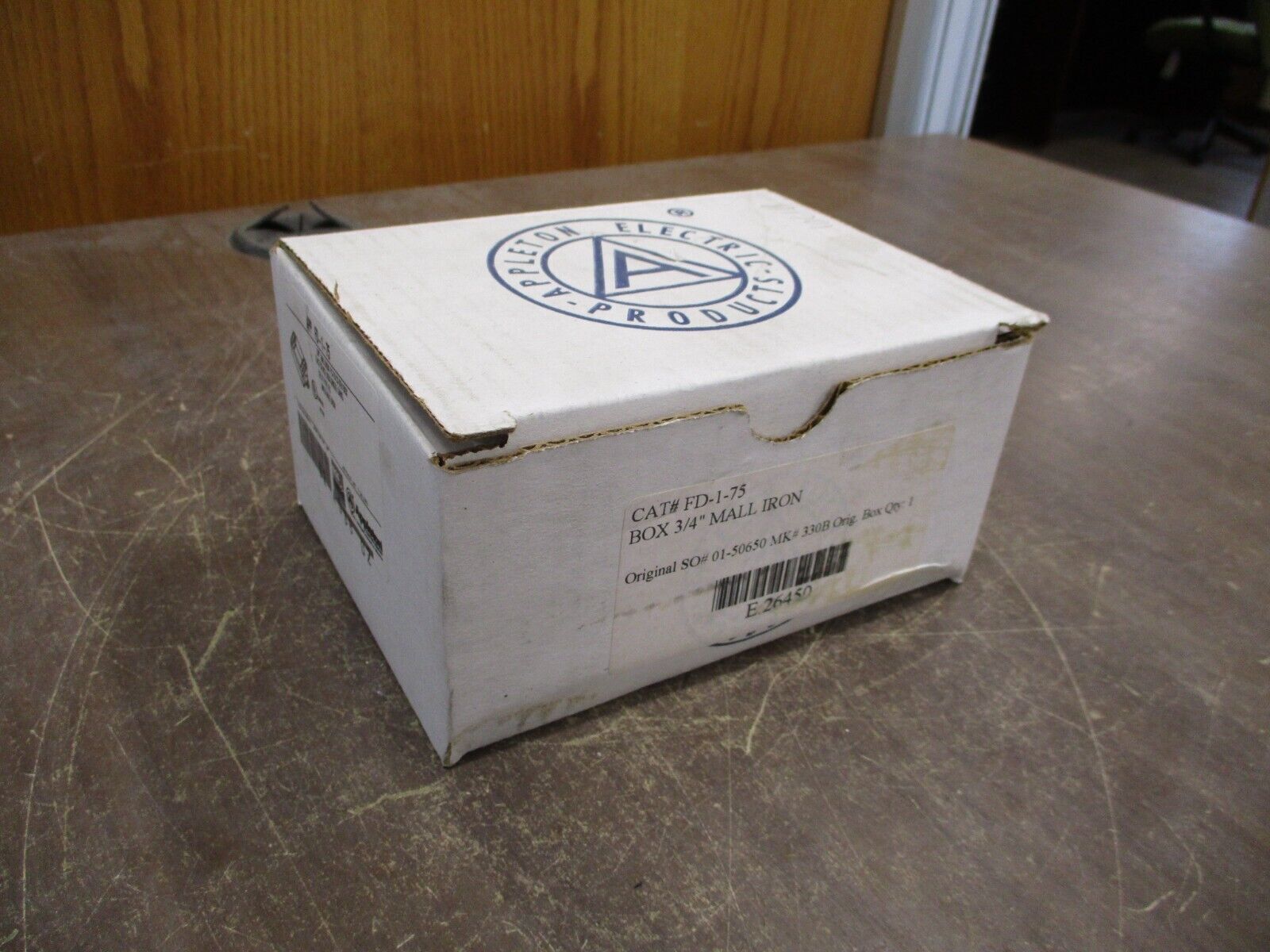 Appleton Cast Device Box FD-1-75 Size 3/4" New Surplus