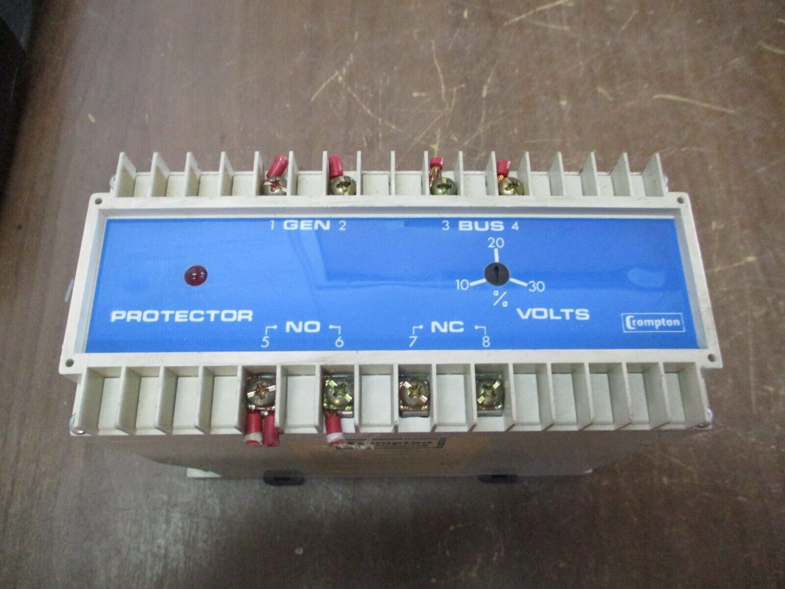 Crompton Protector Relay 256-PLLU-PQBX 120V 60Hz Used