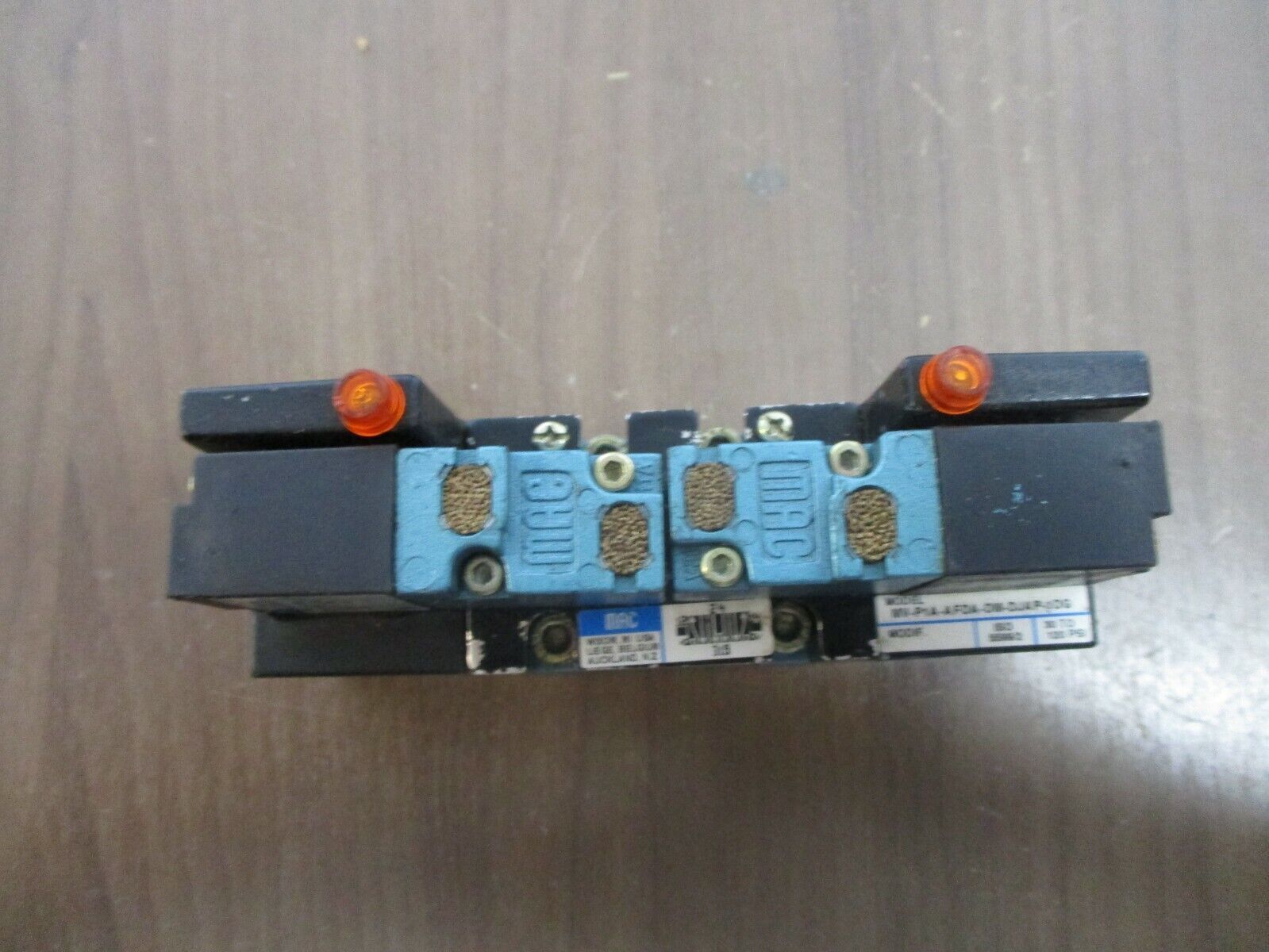 MAC Solenoid Valve MV-P1A-AFDA-DM-DJAP-1DG 30-120PSI Used