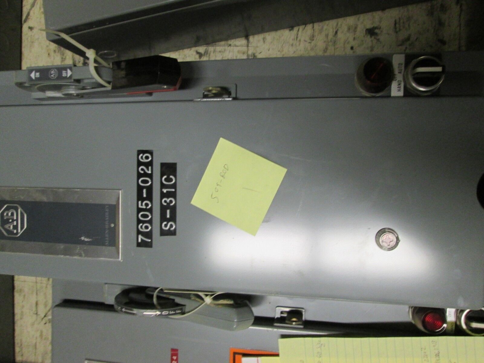 Allen Bradley Fusible Combination 509-BOD, With Control Transformer,Single Reset