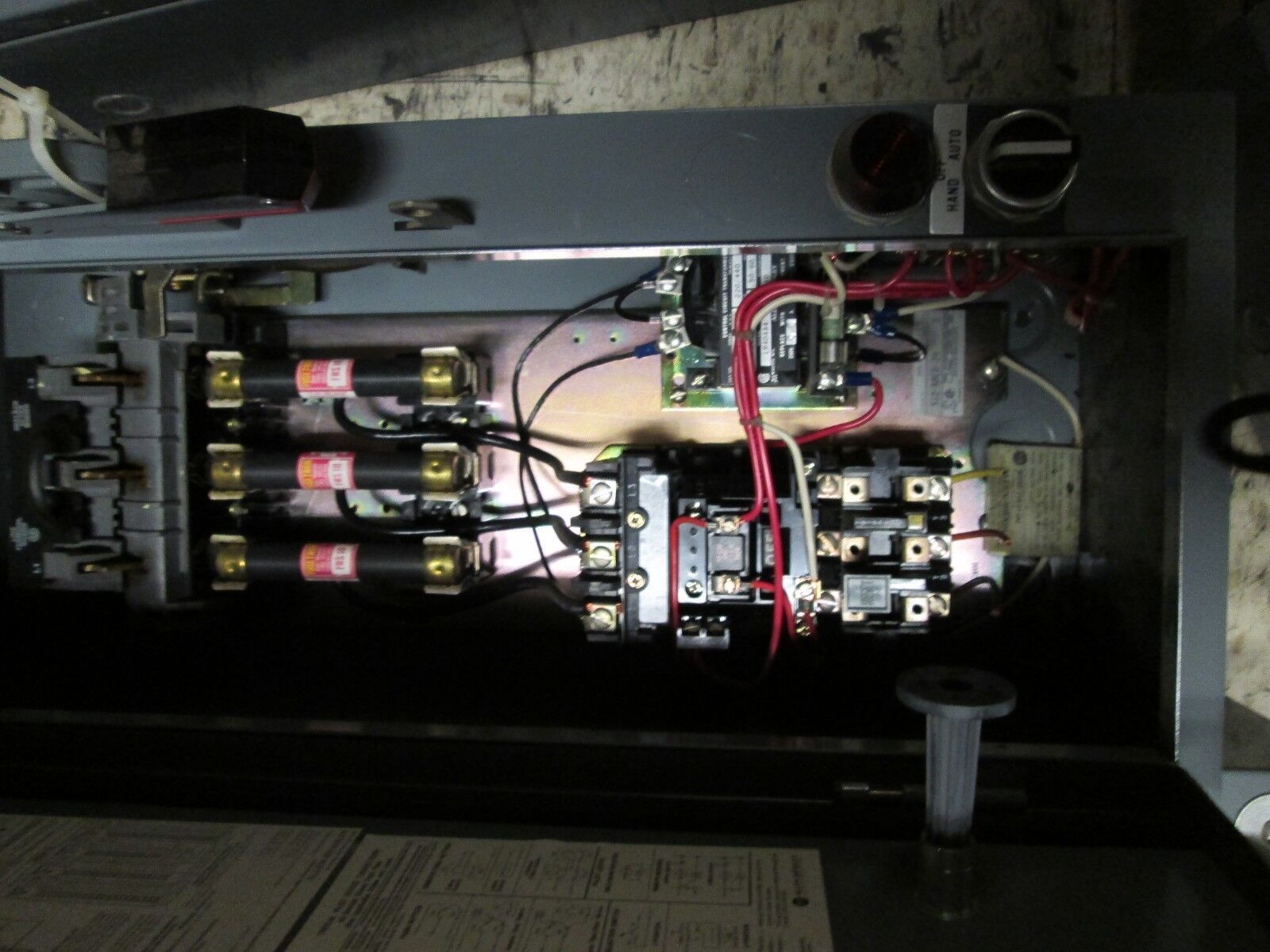 Allen Bradley Fusible Combination 509-BOD, With Control Transformer,Single Reset