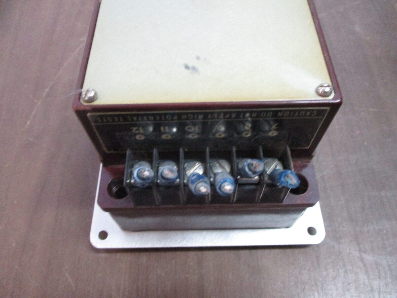 Gould Ground Shield Ground Fault Monitor 202T3010UL 120VAC 60Hz 125VDC Used