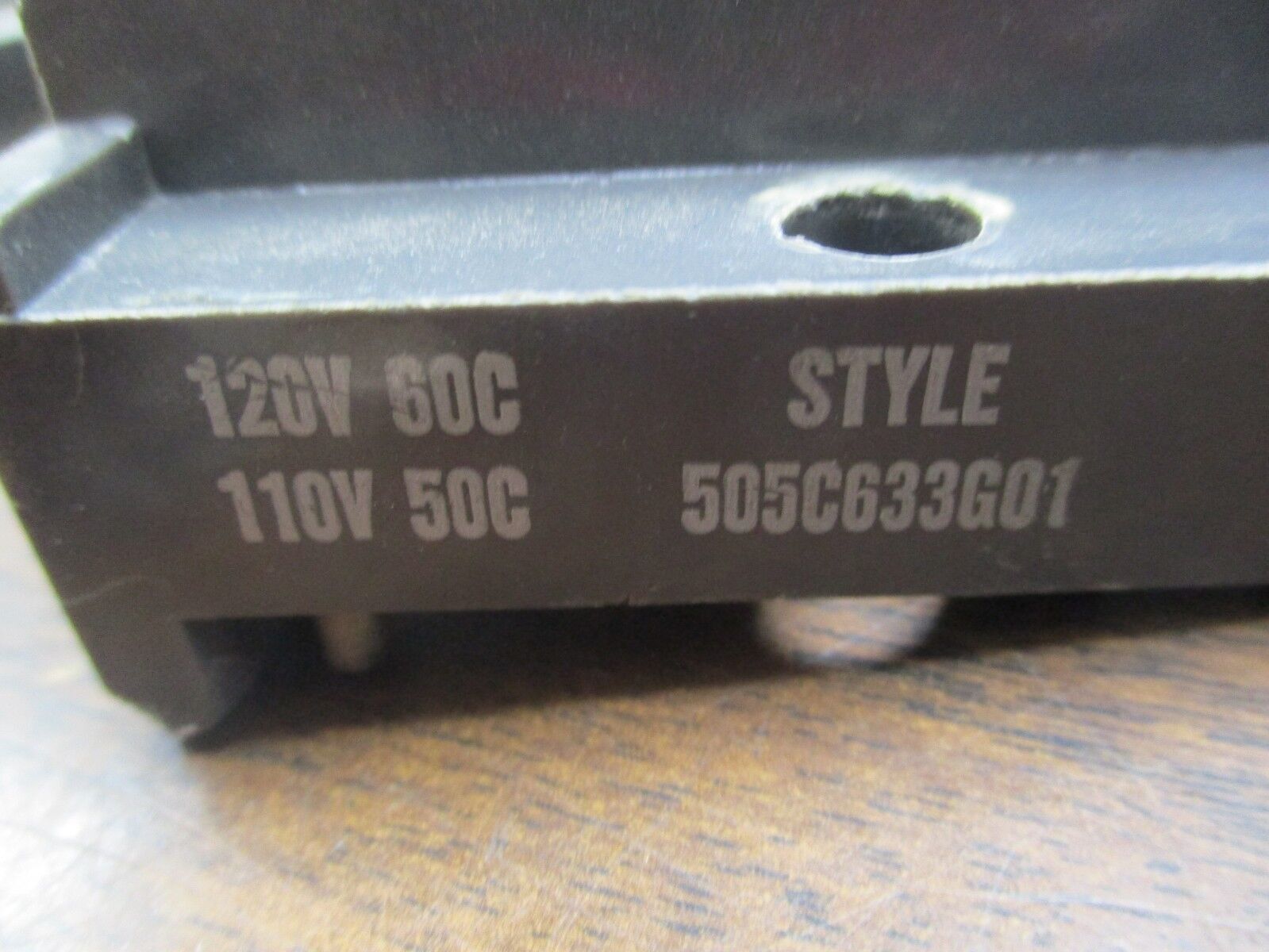 Cutler-Hammer Magnetic Coil 505C633G01 120V@60Hz 110V@50Hz Used