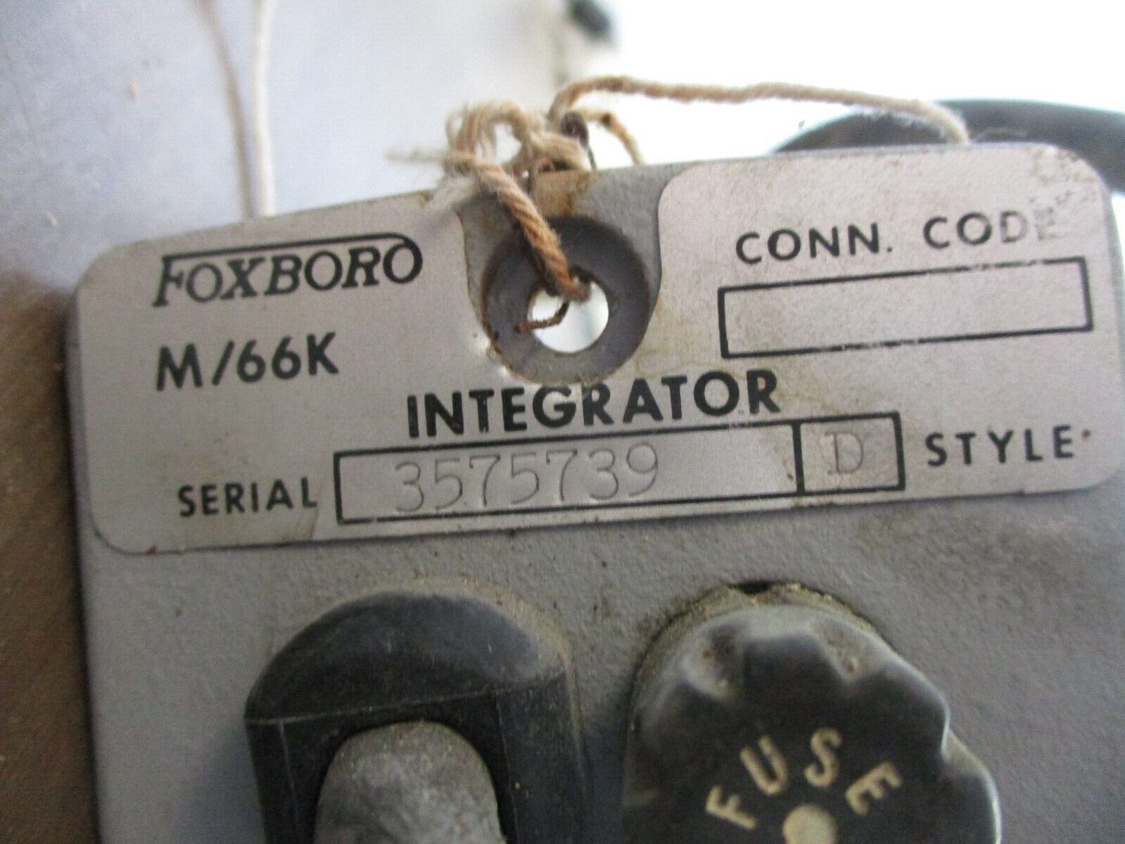Foxboro Integrater M/66K Used