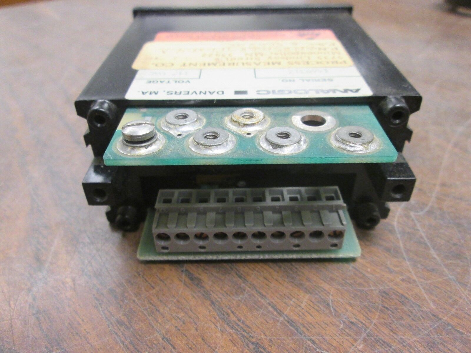 Analogic Measurometer II Watt Meter AN25M08-TP1-XX-4-X 117VAC Used