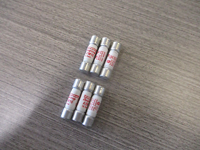 Ferraz Shawmut Amp-Trap Fuse ATM10 10A 600V *Lot of 6* Used