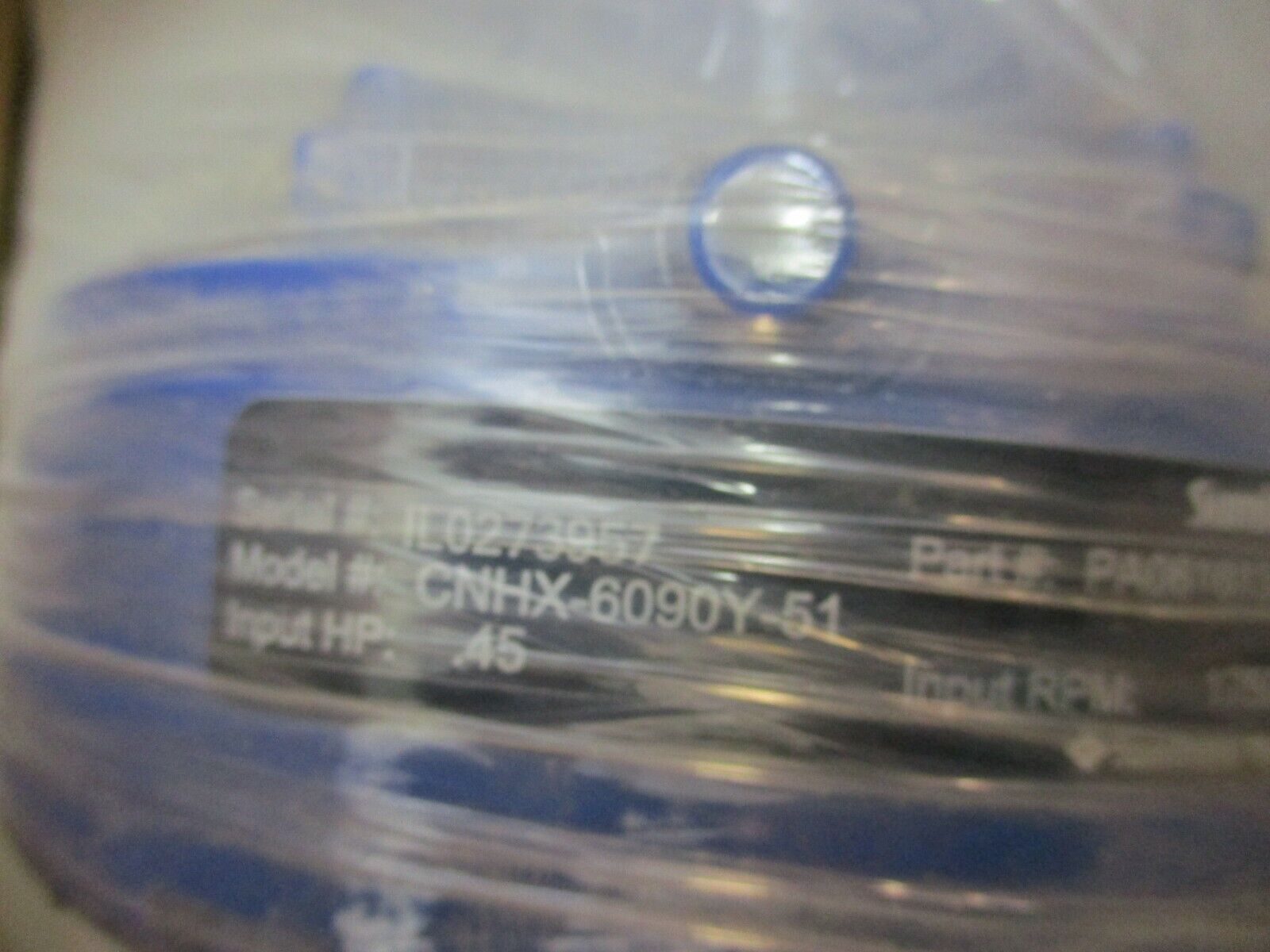 Sumitomo CNHX-6090Y-51 Gear Reducer PA061613 Ratio: 51 0.45HP In New Surplus