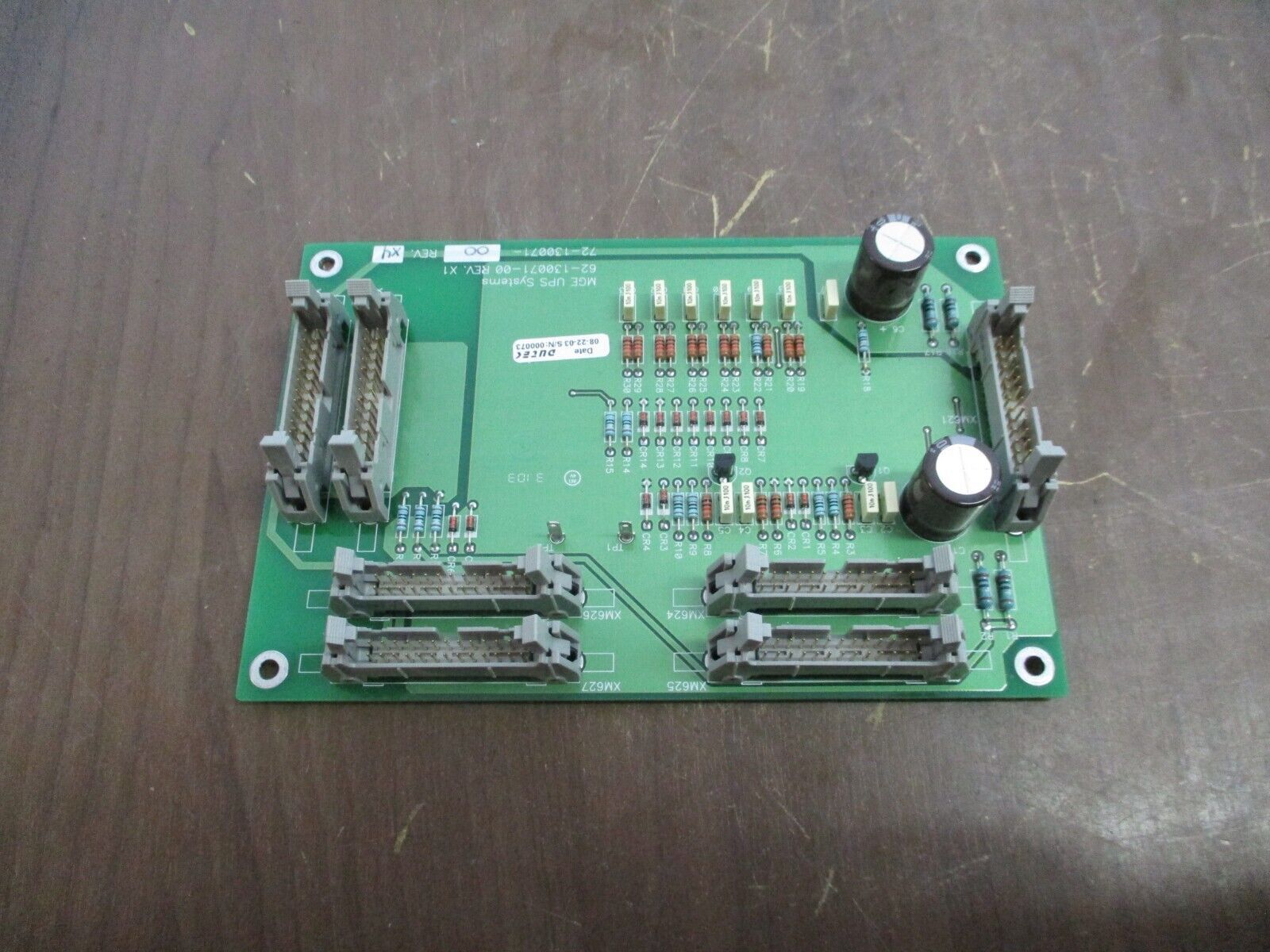 MGE PCB 72-130071-00 Rev. X4 Used