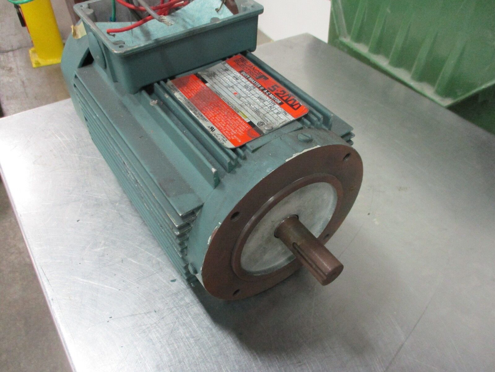 Reliance Duty Master AC Motor B79C3134N-YZ 1.5HP 3500RPM FR:WD145TC 460V Used