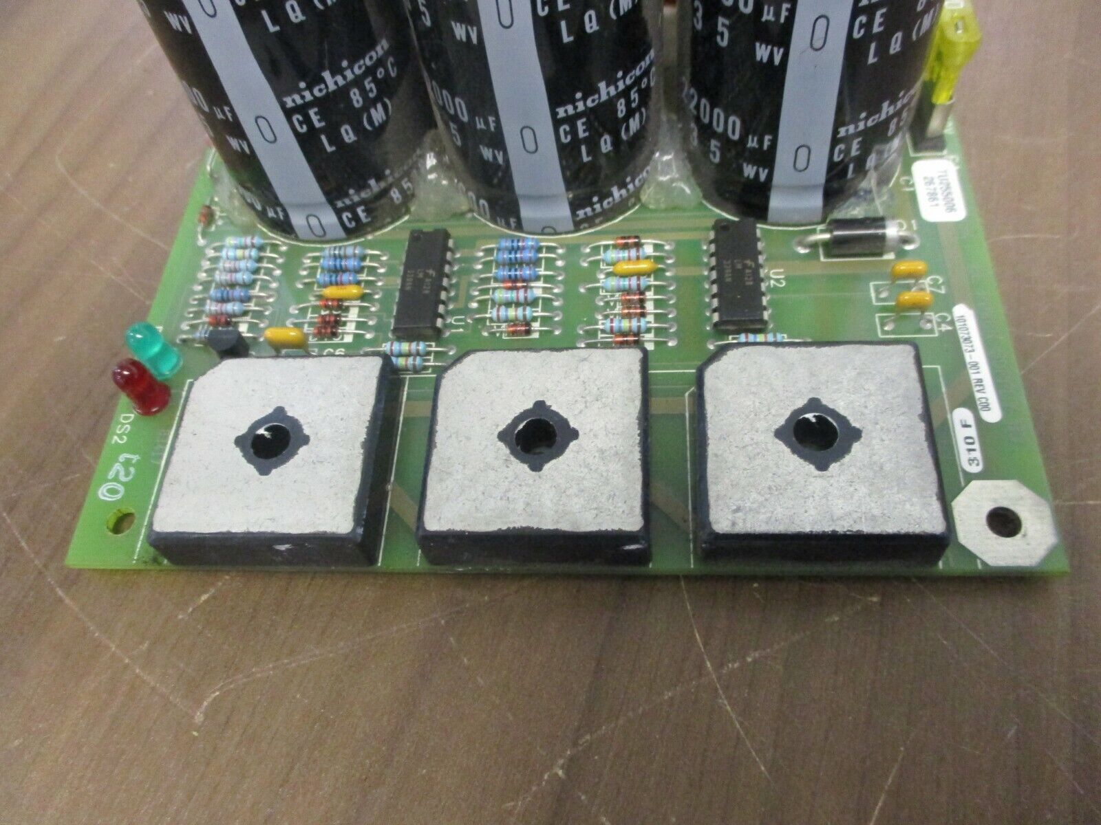 Eaton Power Supply Board 101073073-001 Rev. C00 20A 32V Used