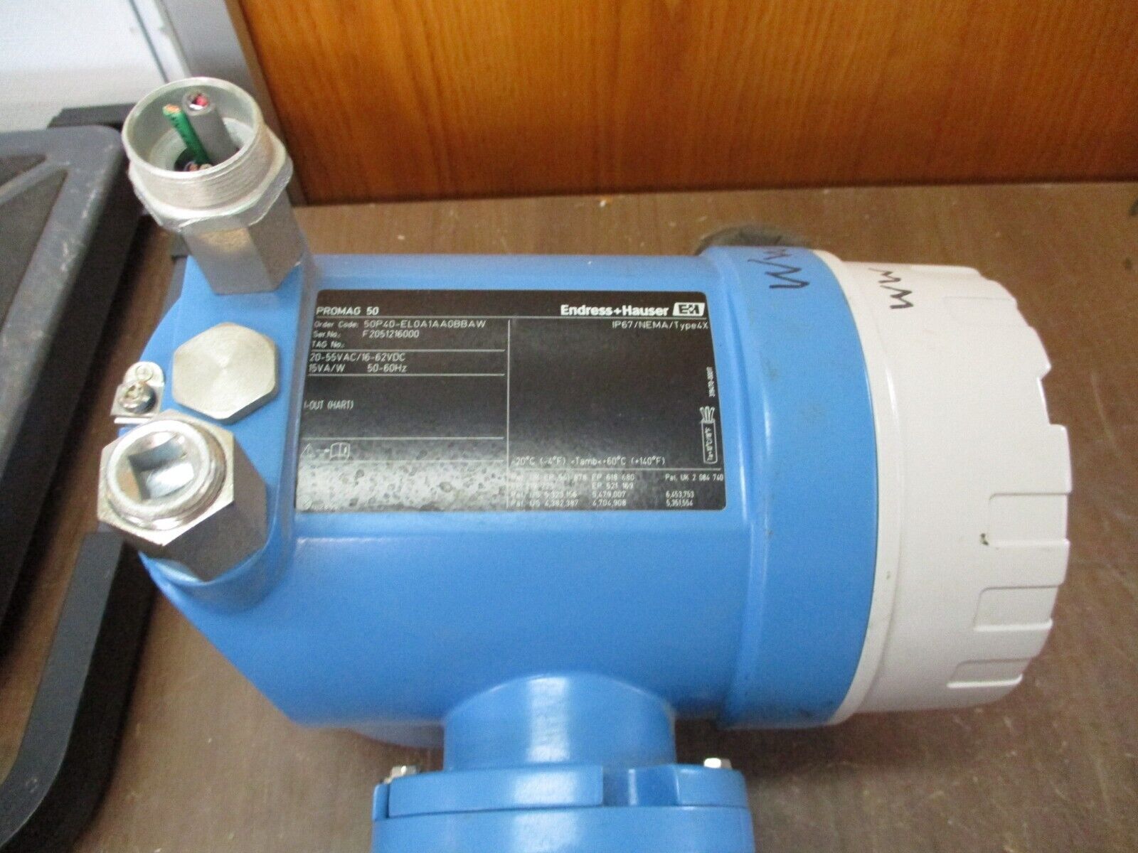 Endress+Hauser Promag Flow Meter 50P40-EL0A1AA0BBAW 20-55VAC 16-62VDC 1 1/2"