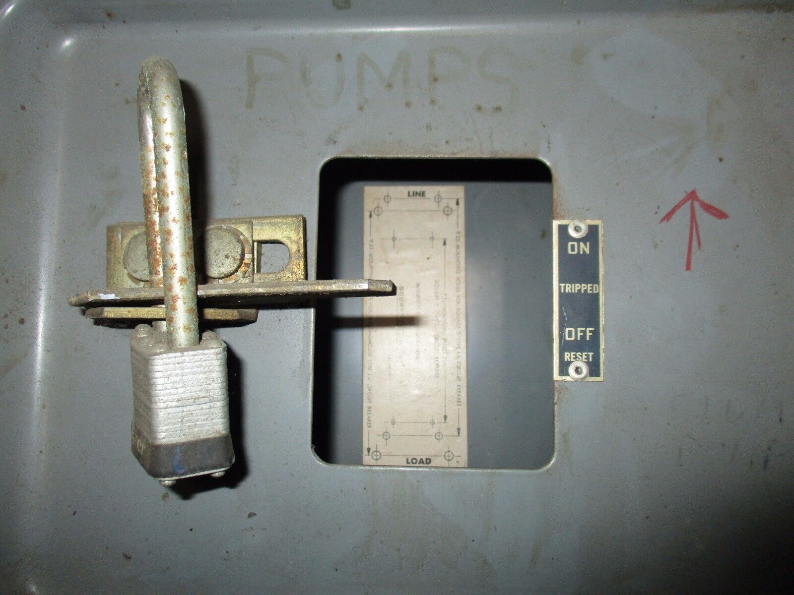 Square D Circuit Breaker Enclosure LA-400-S 400A 600V Used
