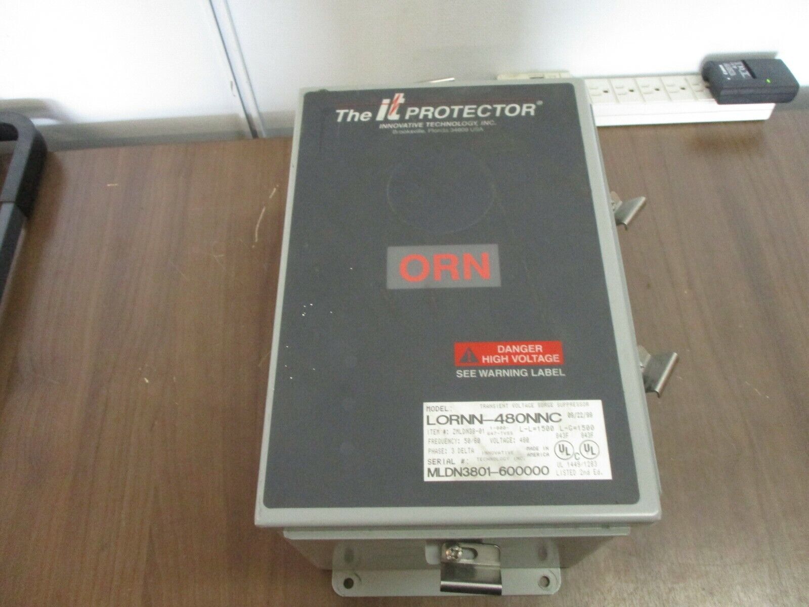Innovative Technology The IT Protector Surge Suppressor LORNN-480NNC 480V 3Ph