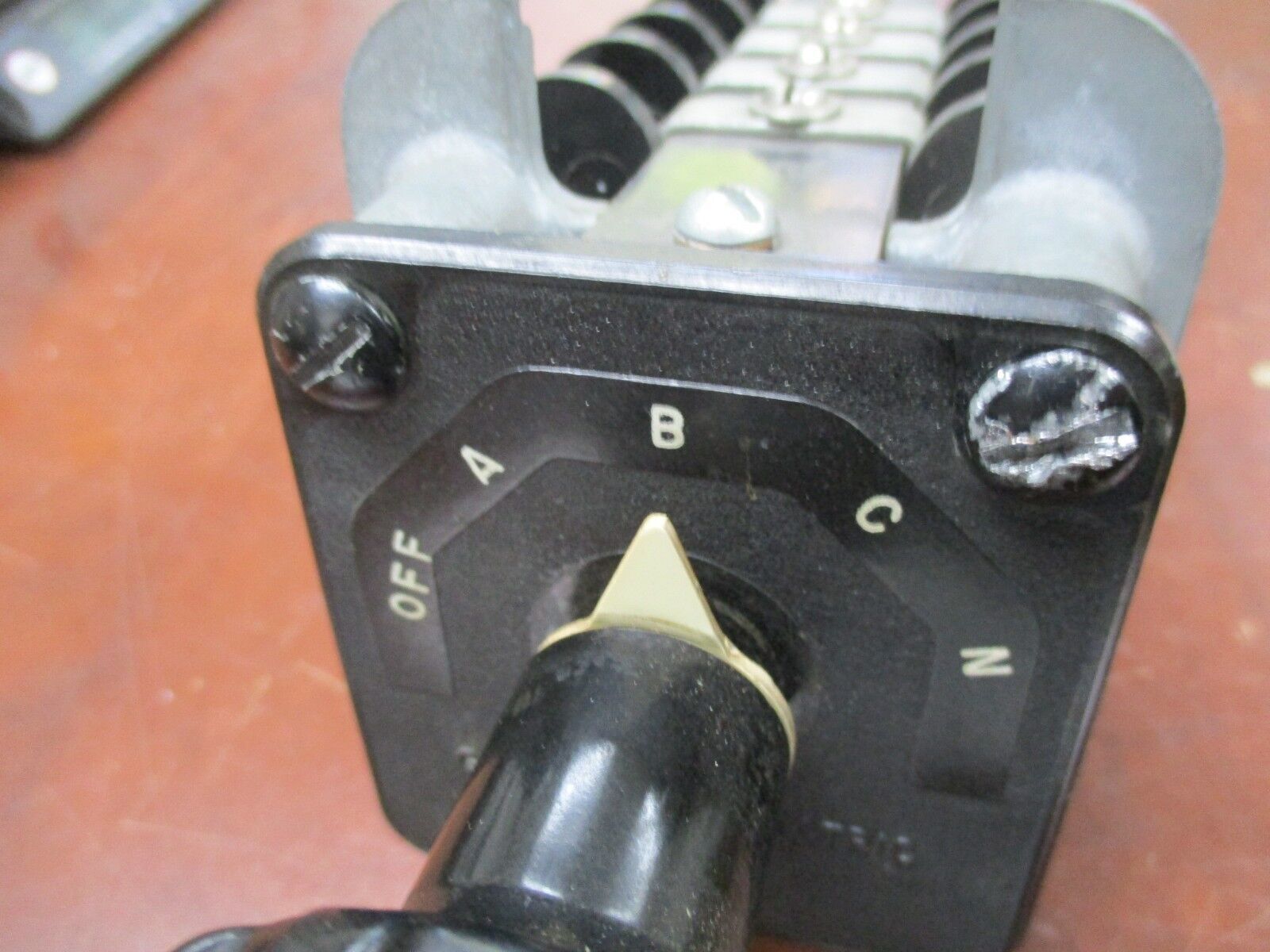 GE Type SB-1 Rotary Switch 16SB1DA541SSM16K 5-Position Used