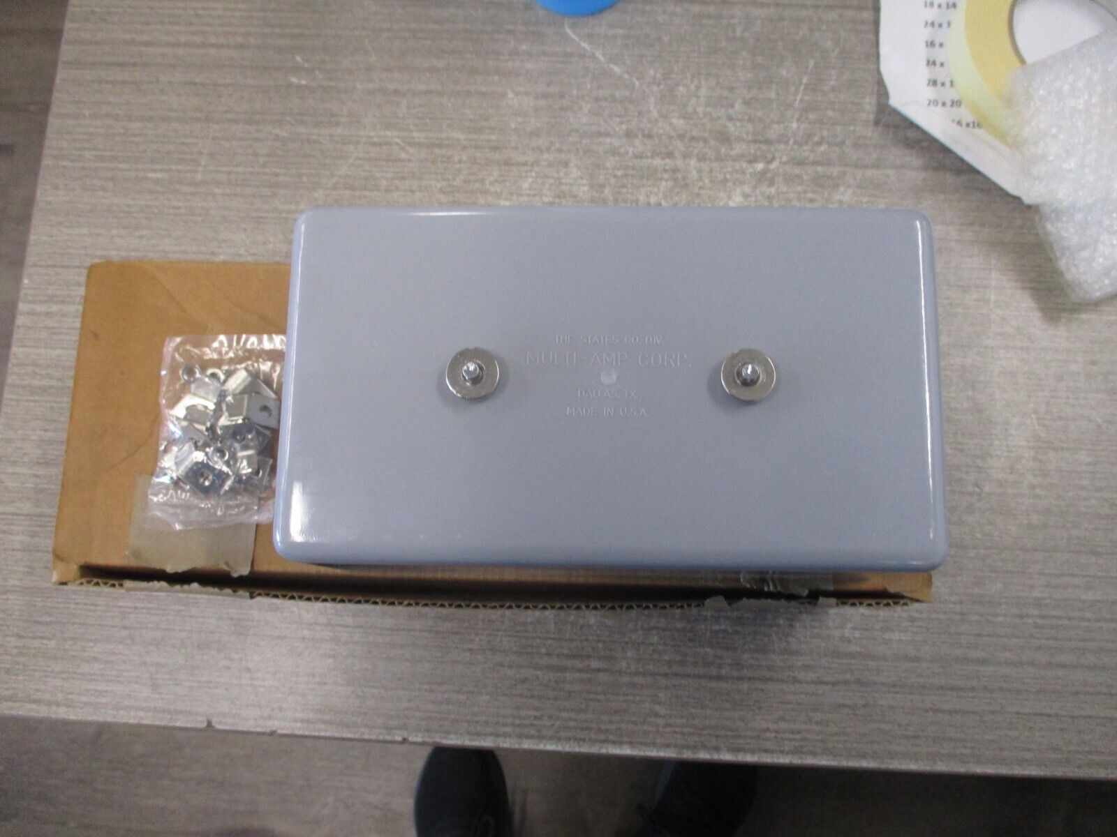 Multi-Amp Corp. Test Switch 90K07-T8 7-Pole New Surplus