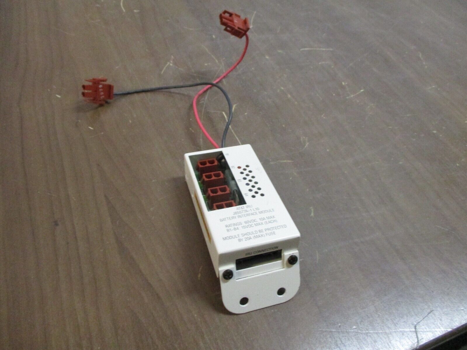 AT&T IRU Battery Interface Module J85577A-1 L10 60VDC 10A B1-B4: 15VDC Max Used