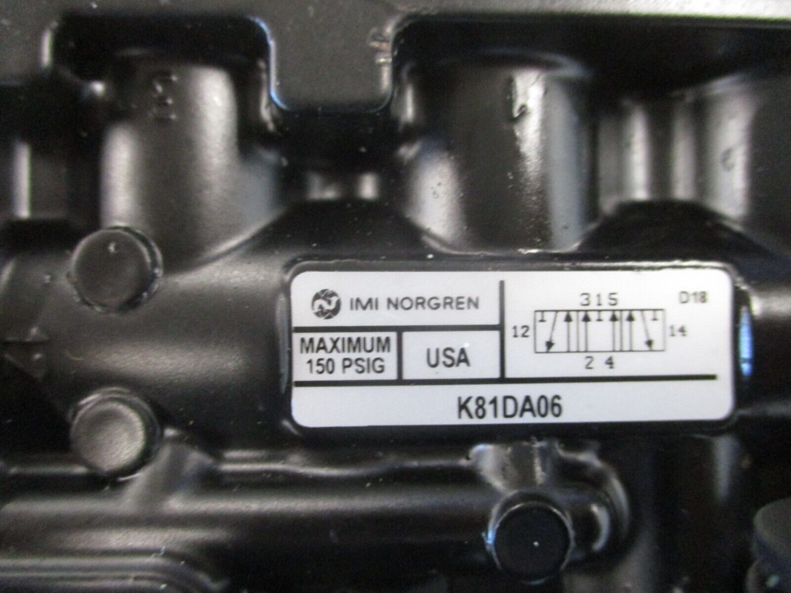 Evoqua Air Pilot Valve Shifter Assembly W3T50801 New Surplus