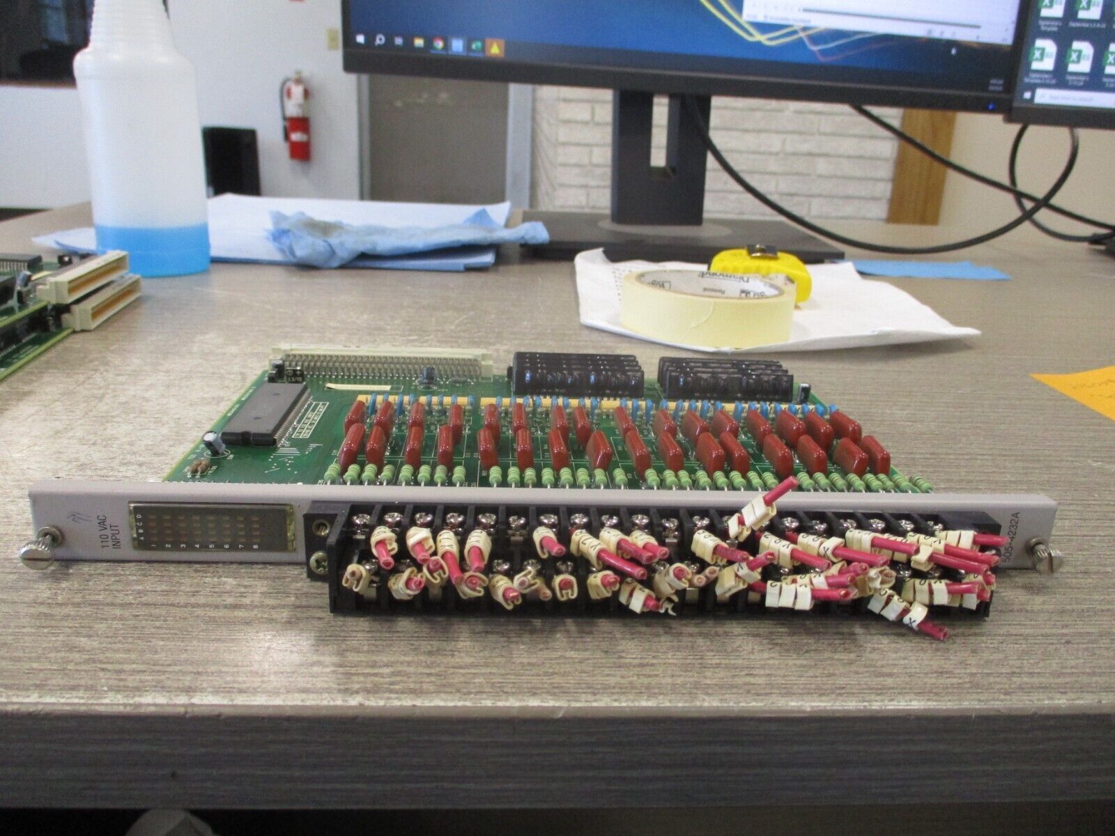 Siemens Input Module 505-4232 110VAC Input Used
