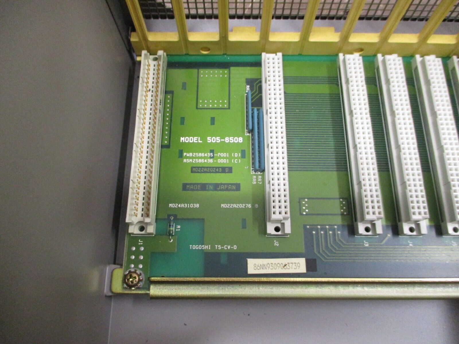 Siemens I/O Chassis 505-6508 8-Slot Used