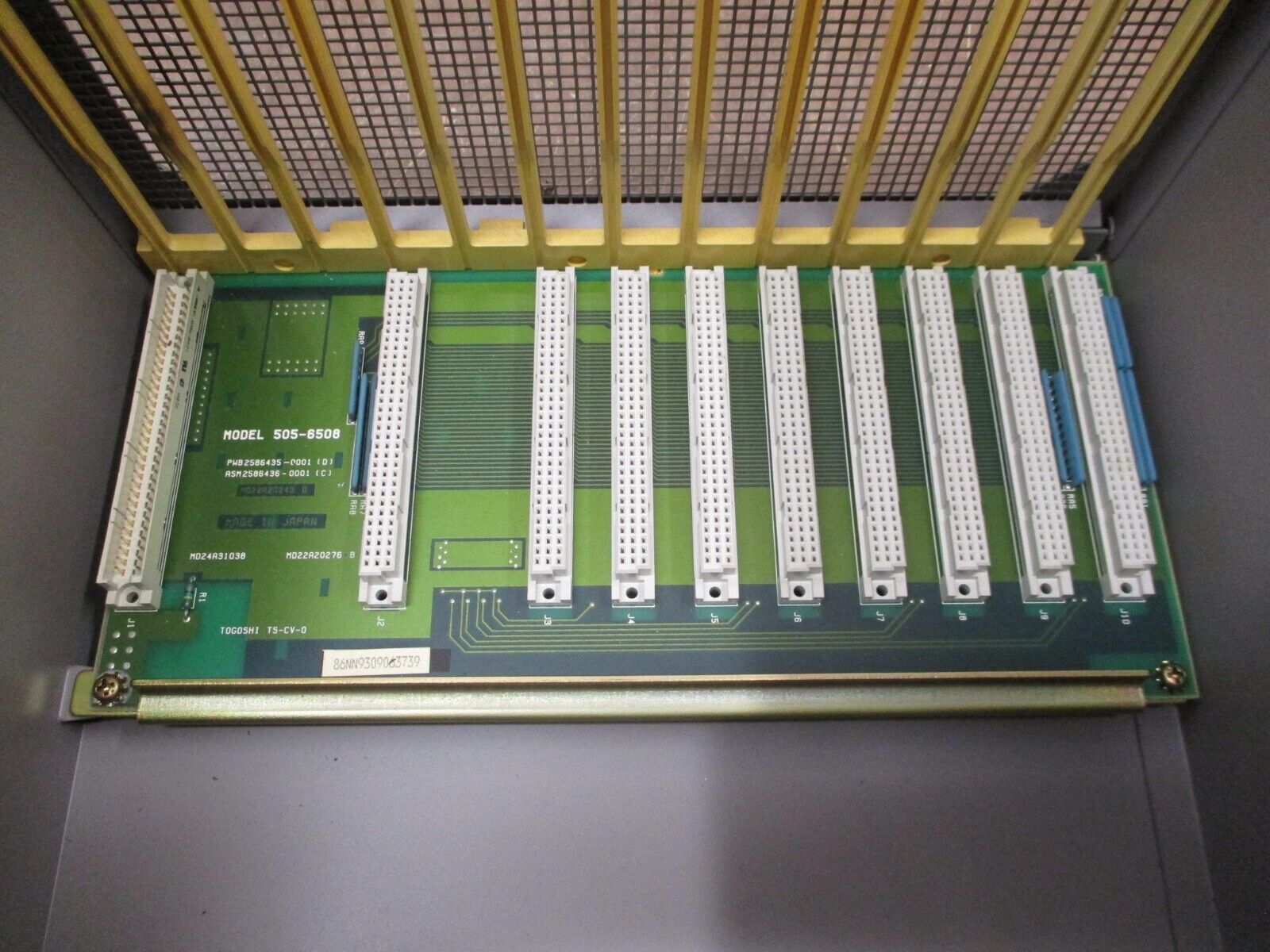 Siemens I/O Chassis 505-6508 8-Slot Used